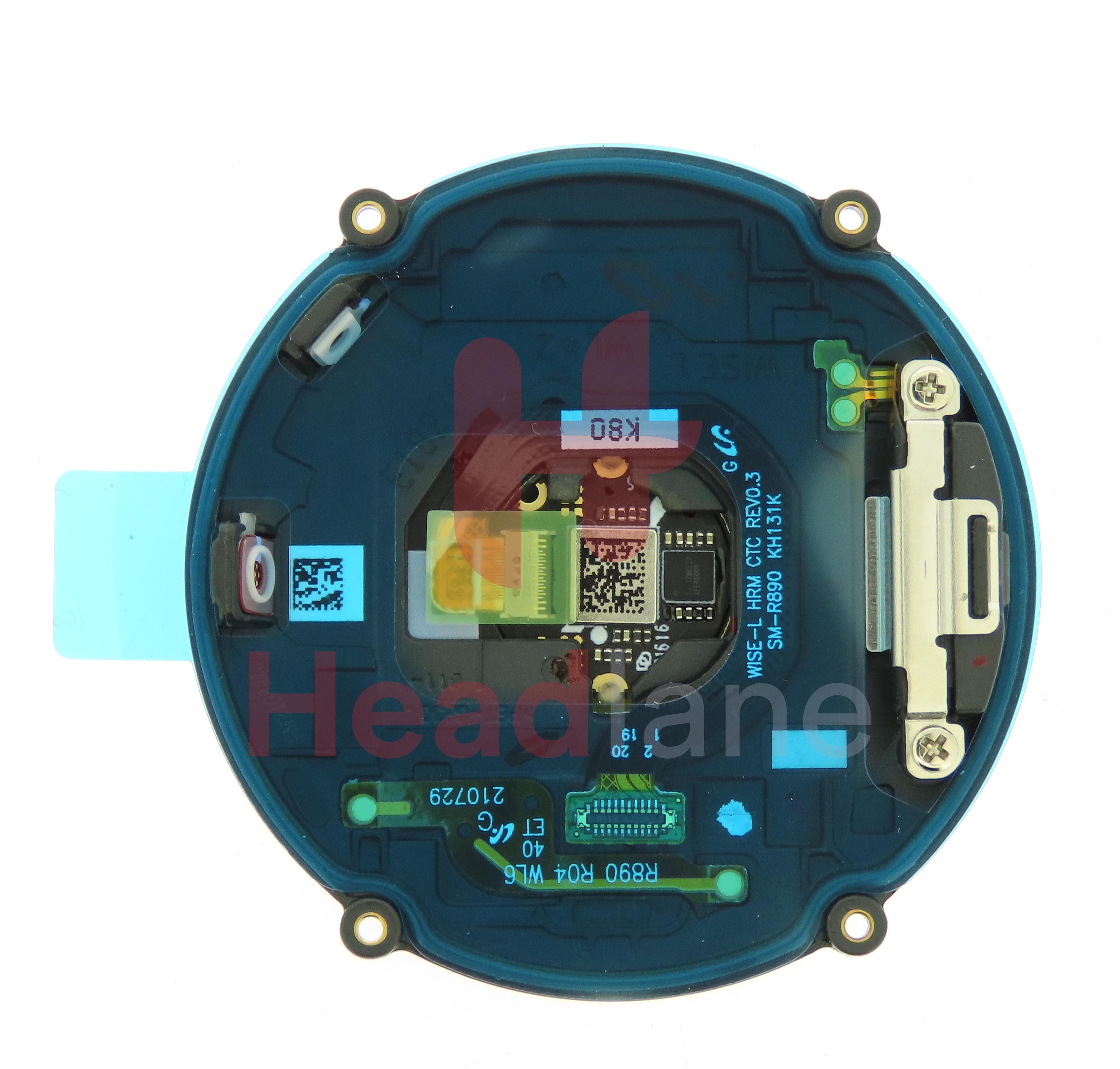 Samsung SM-R890 Galaxy Watch4 Classic (46mm) Back / Battery Cover - Black (Live Demo Unit) - view 3