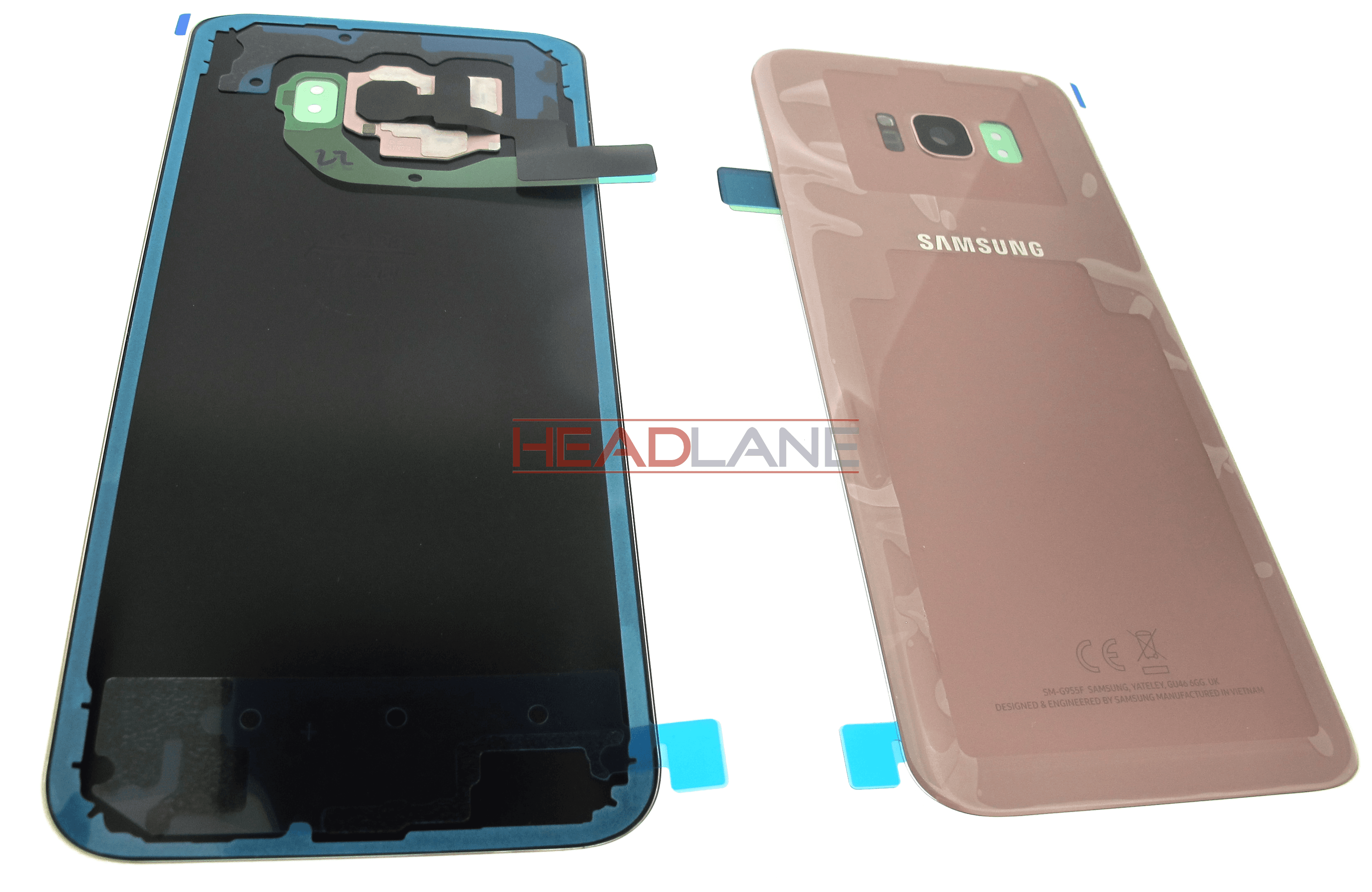 Samsung SM-G955 Galaxy S8+ Battery Cover - Pink - view 2