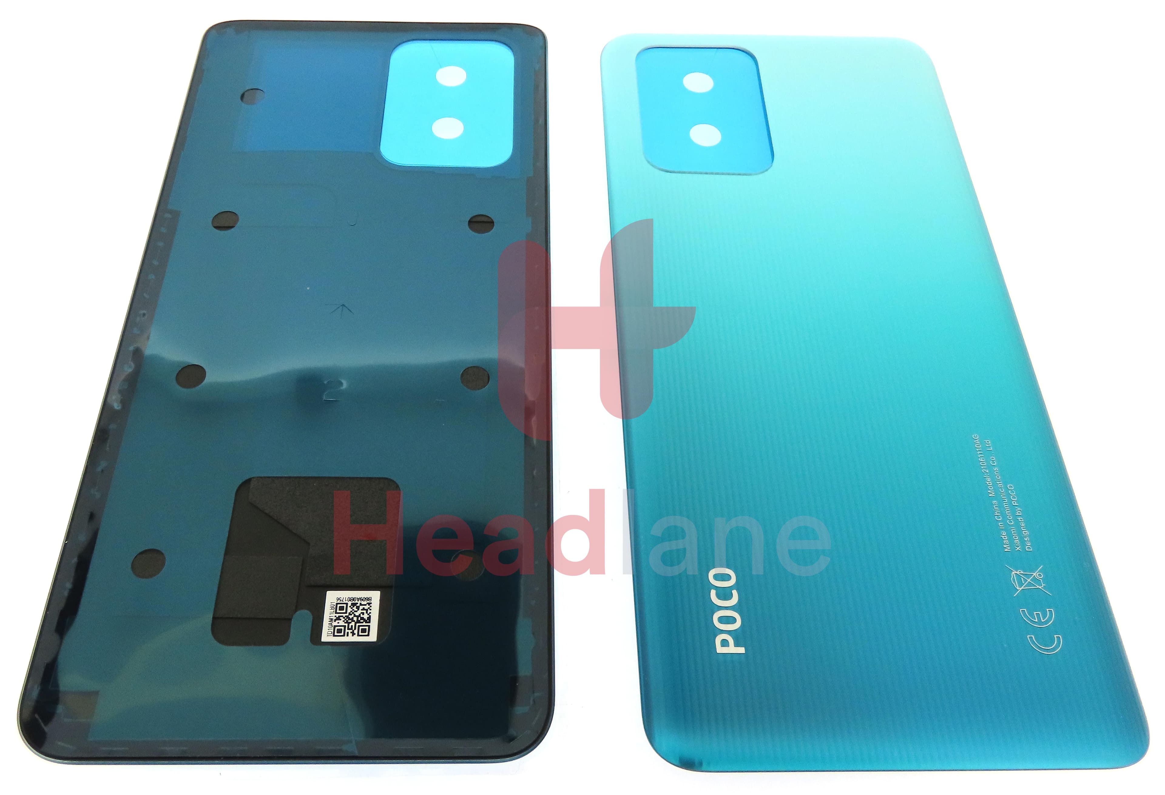 Xiaomi Poco X3 GT Back / Battery Cover - Blue - view 3