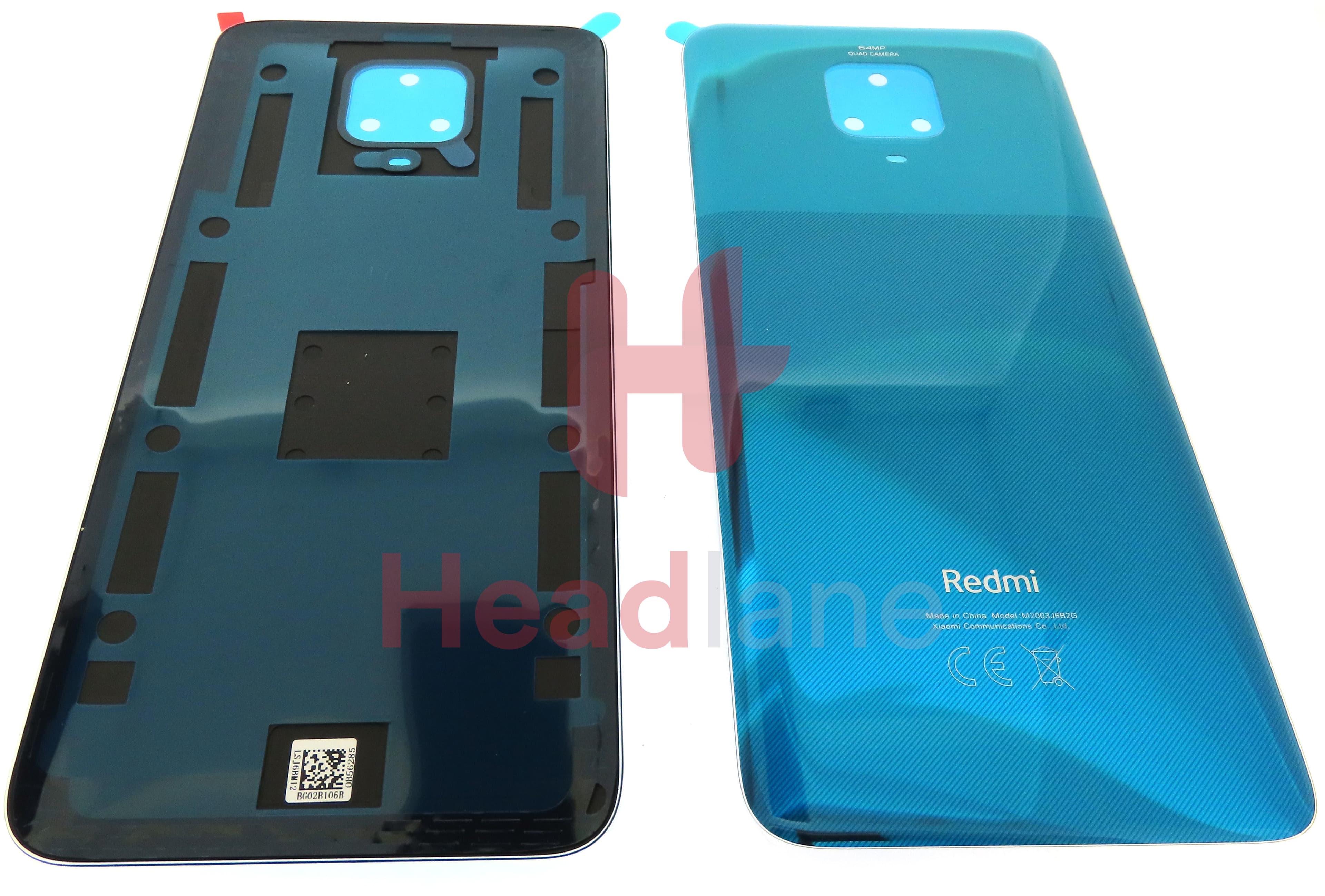 Xiaomi Redmi Note 9 Pro Back / Battery Cover - Green - view 3