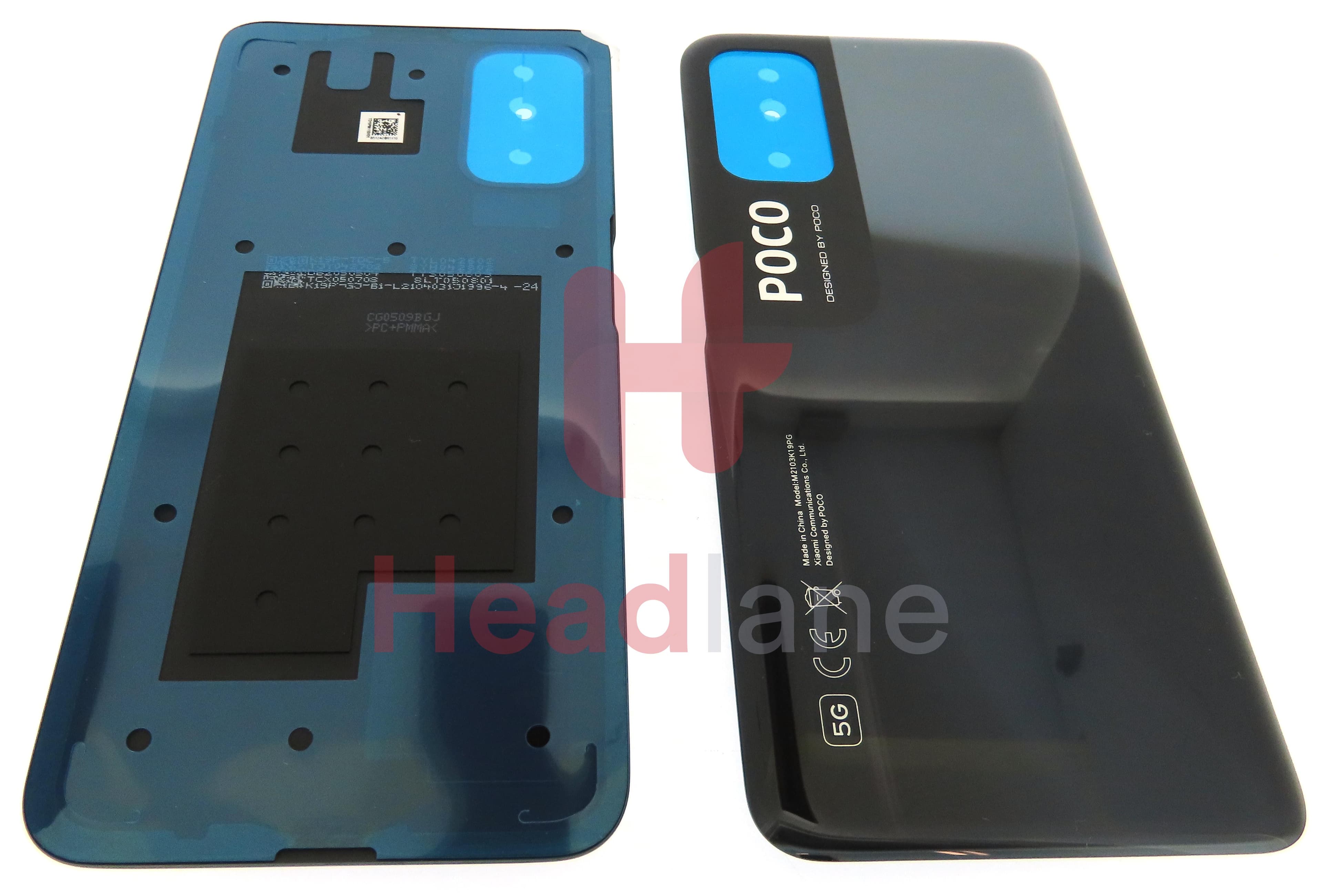 Xiaomi Poco M3 Pro Back / Battery Cover - Black - view 3