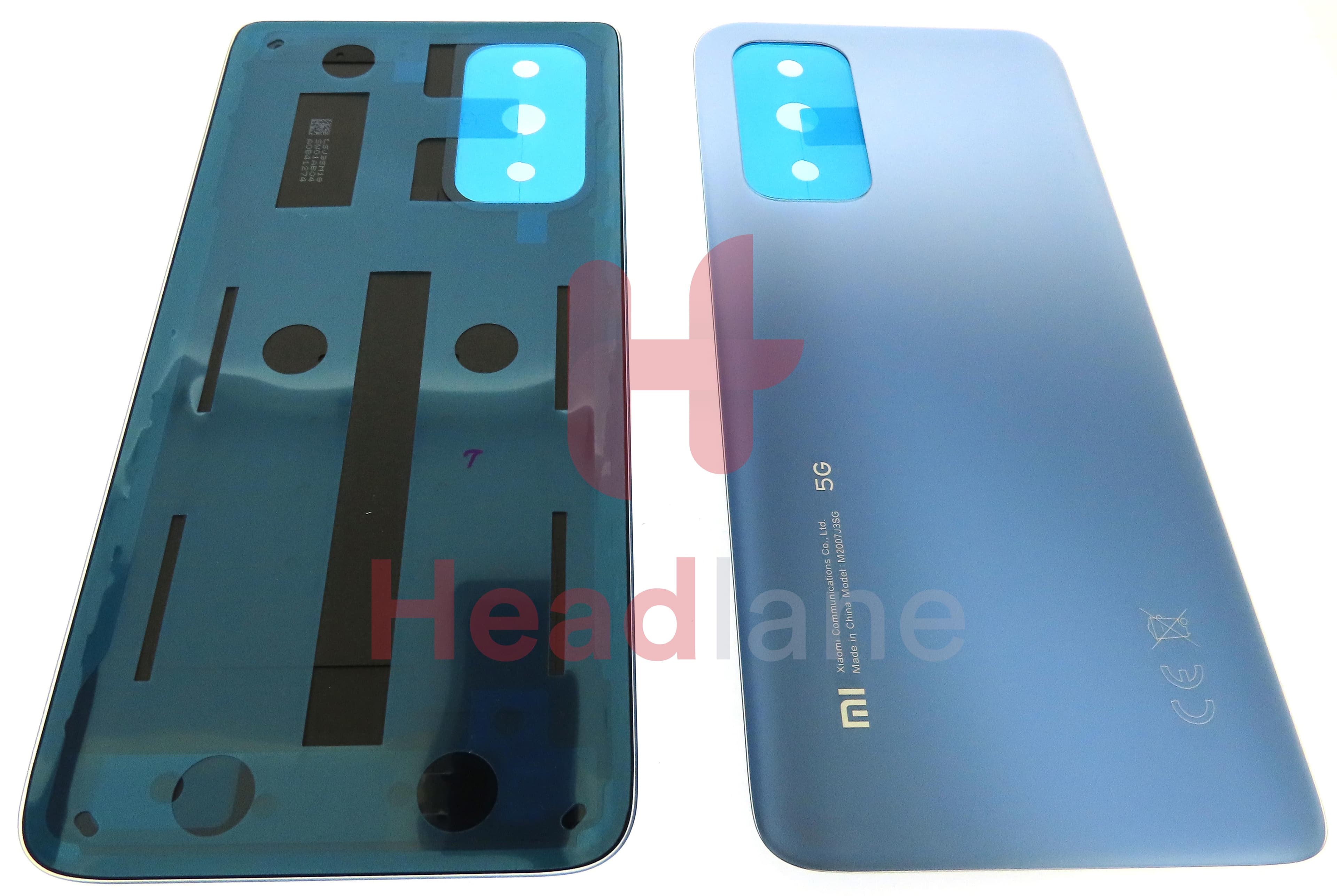 Xiaomi Mi 10T 5G / Mi 10T Pro 5G Back / Battery Cover - Silver - view 3