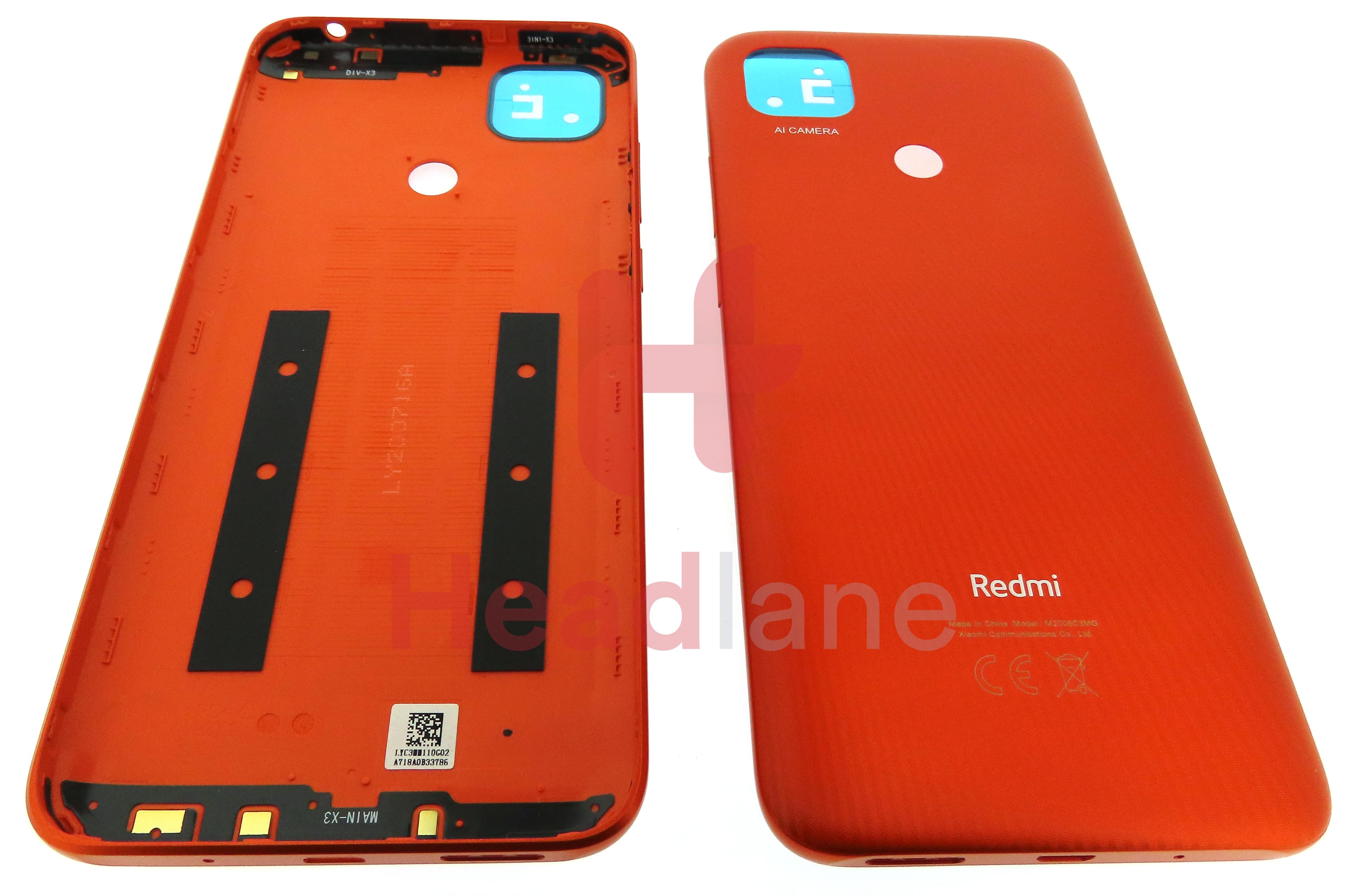 Xiaomi Redmi 9C Back / Battery Cover -Orange - view 3