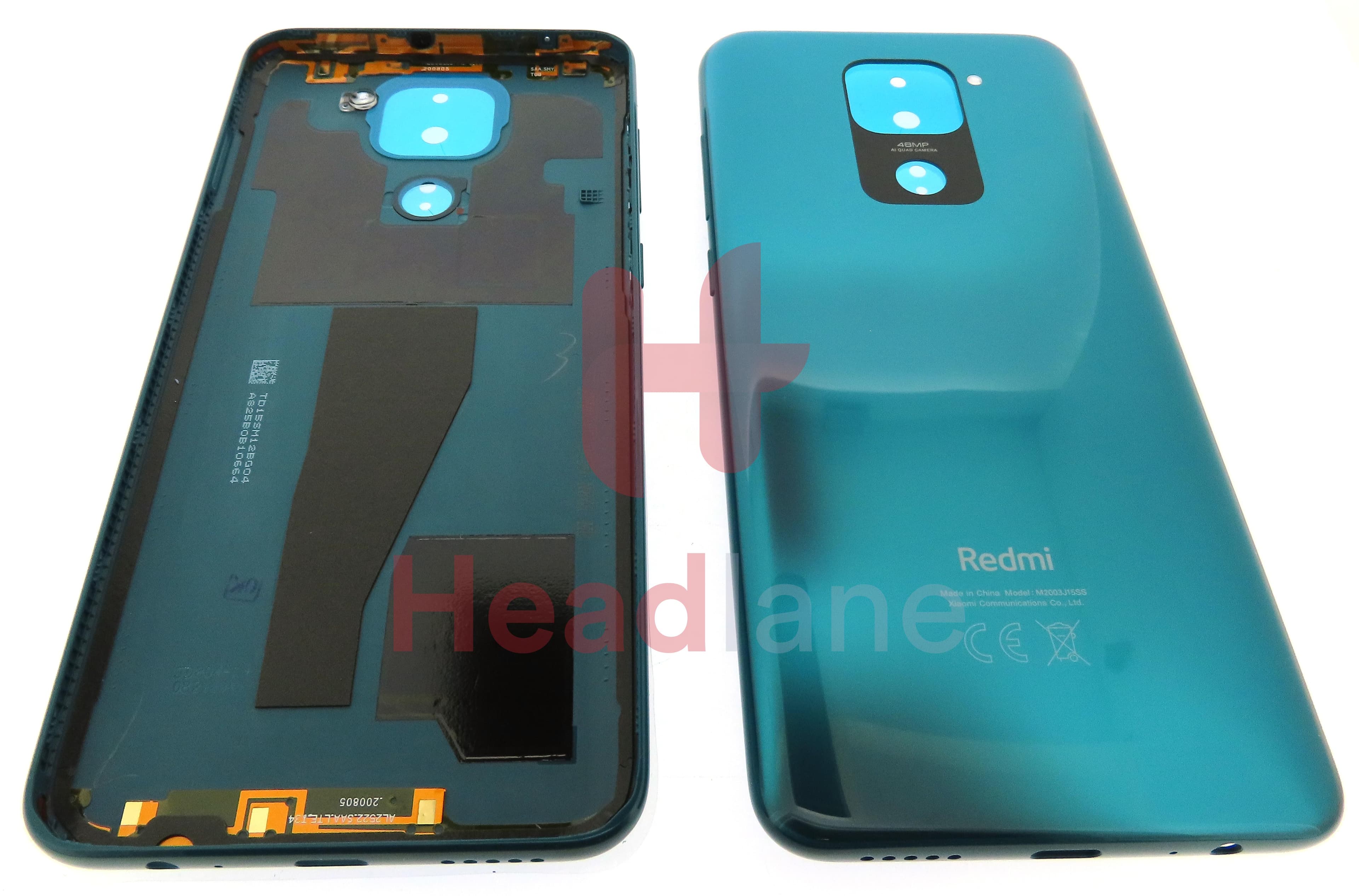 Xiaomi Redmi Note 9 Back / Battery Cover - Green - view 3