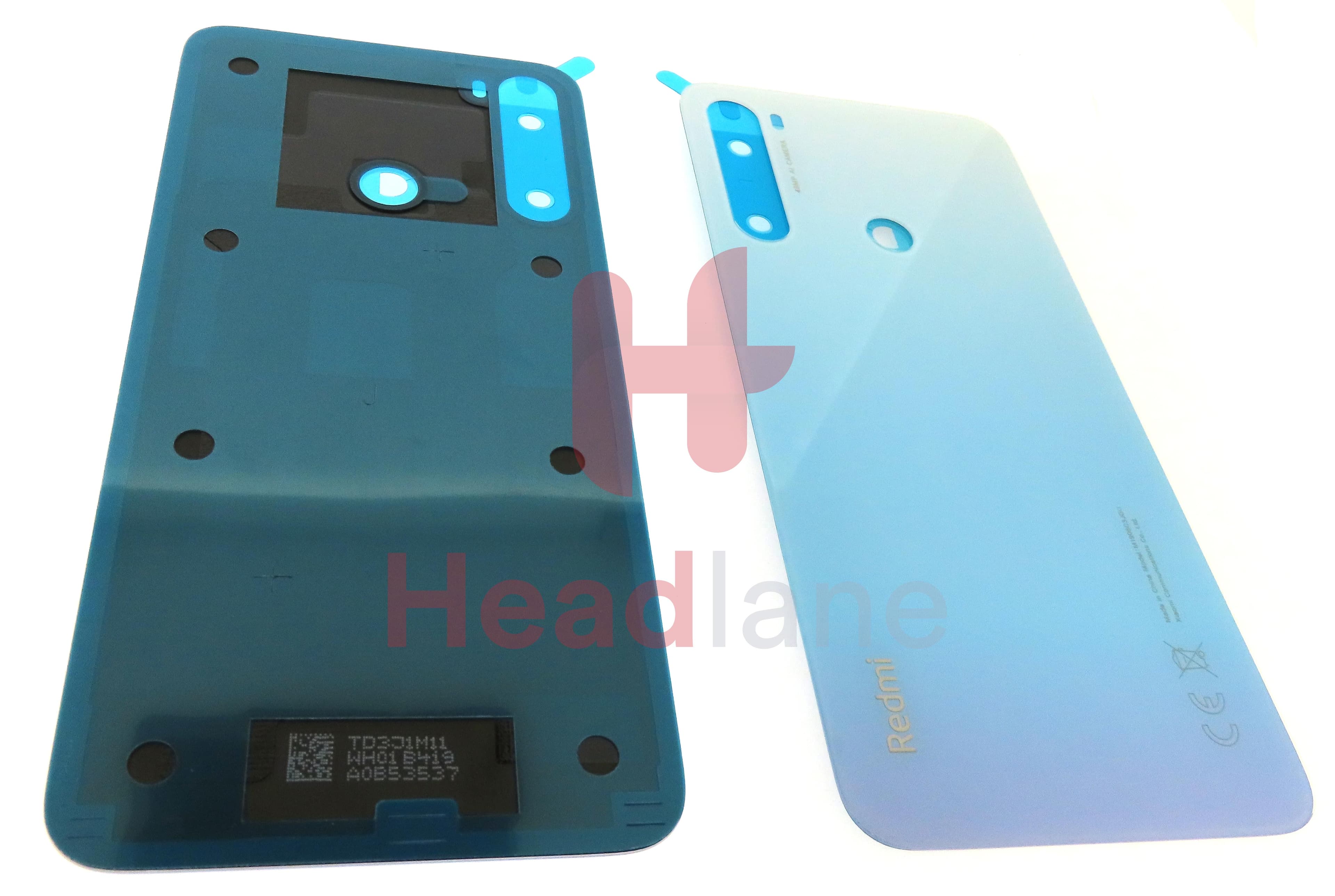 Xiaomi Redmi Note 8 (2021) Back / Battery Cover - White - view 2