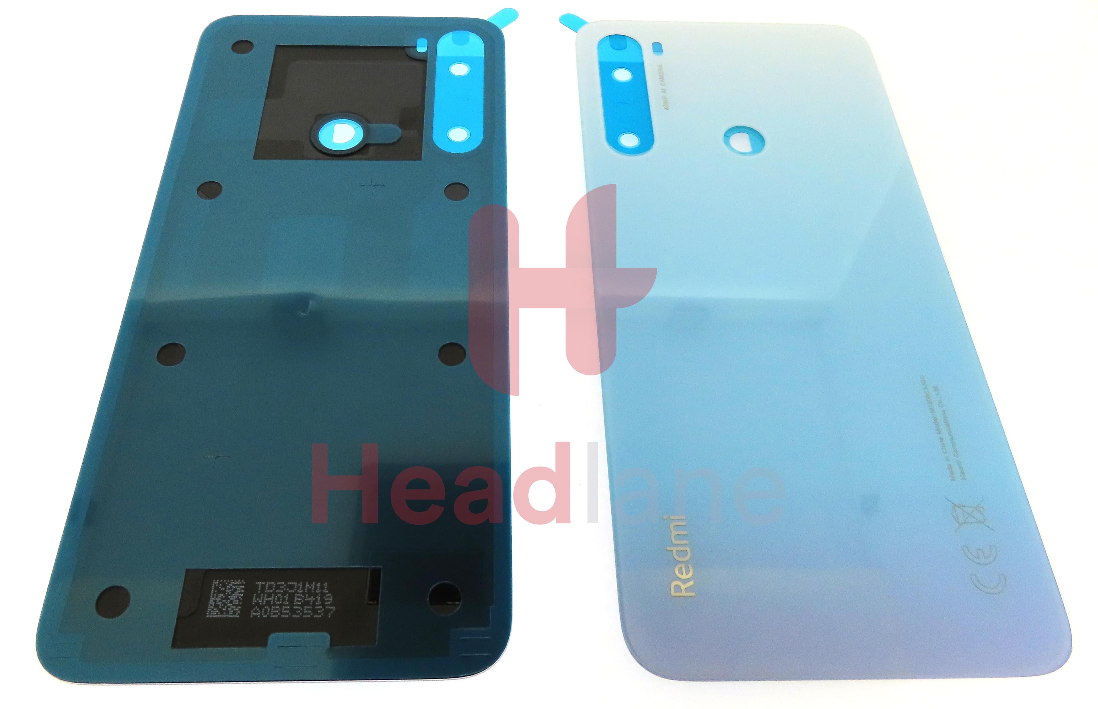 Xiaomi Redmi Note 8 (2021) Back / Battery Cover - White - view 3