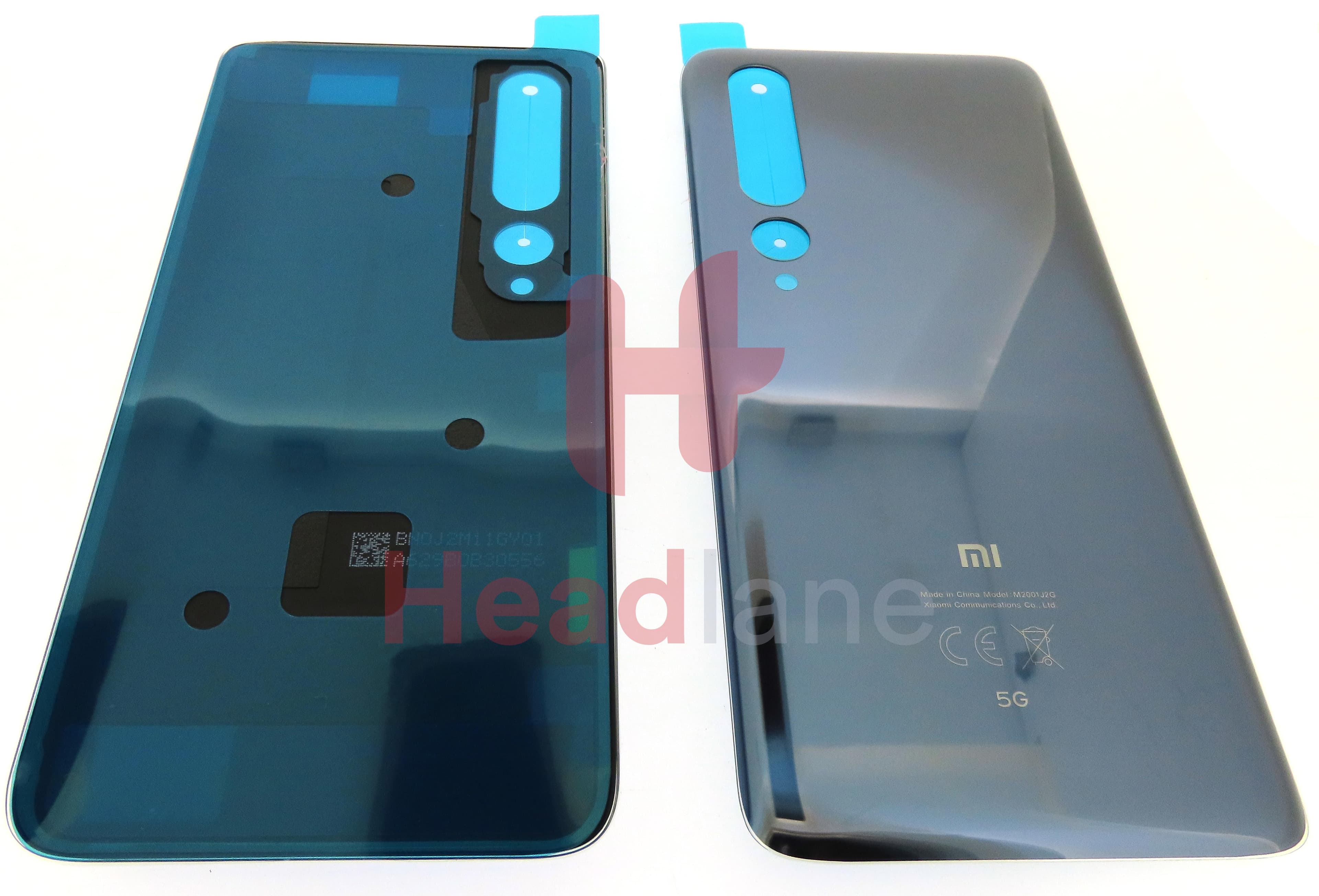 Xiaomi Mi 10 Back / Battery Cover - Grey - view 3