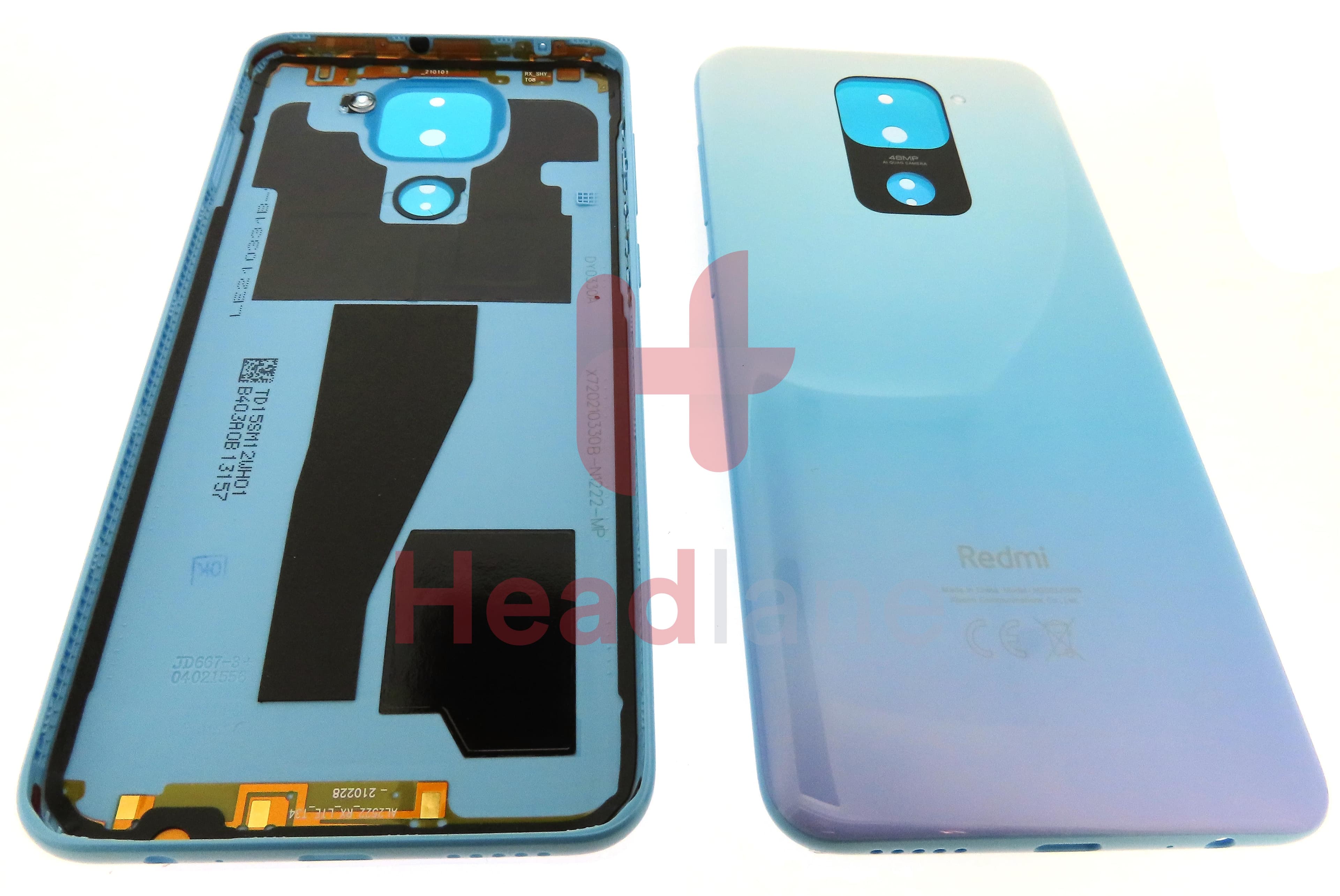 Xiaomi Redmi Note 9 Back / Battery Cover - White - view 3