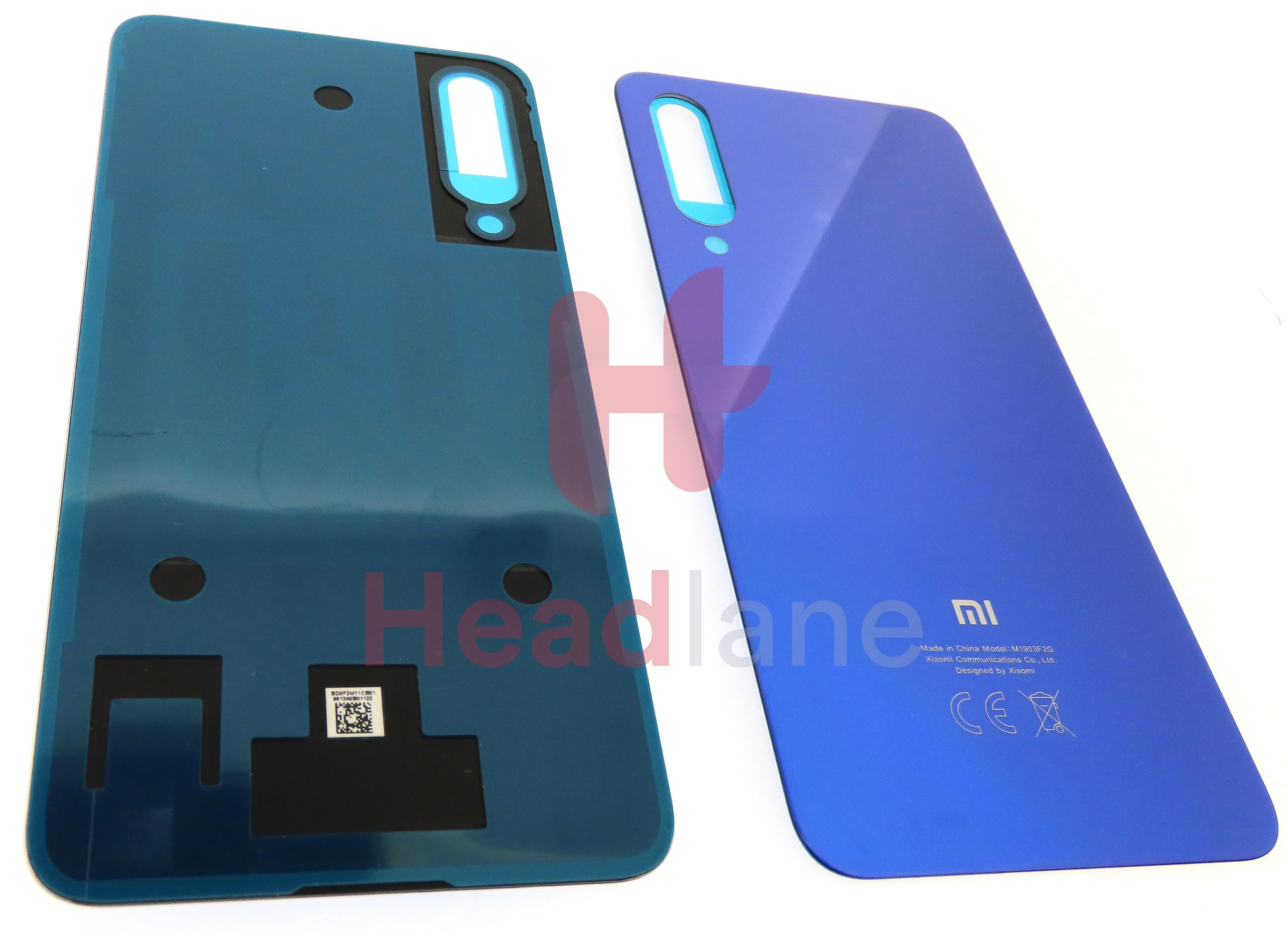 Xiaomi Mi 9 SE Back / Battery Cover - Blue - view 2