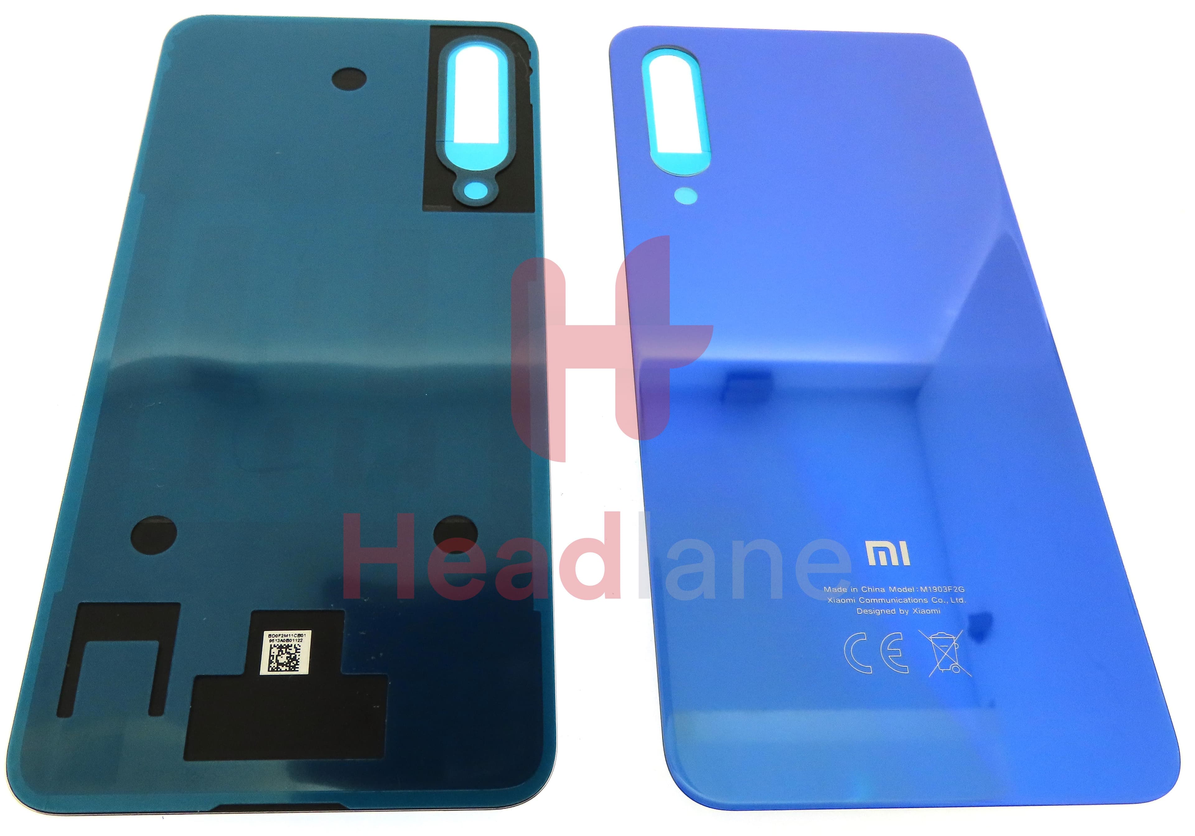 Xiaomi Mi 9 SE Back / Battery Cover - Blue - view 3