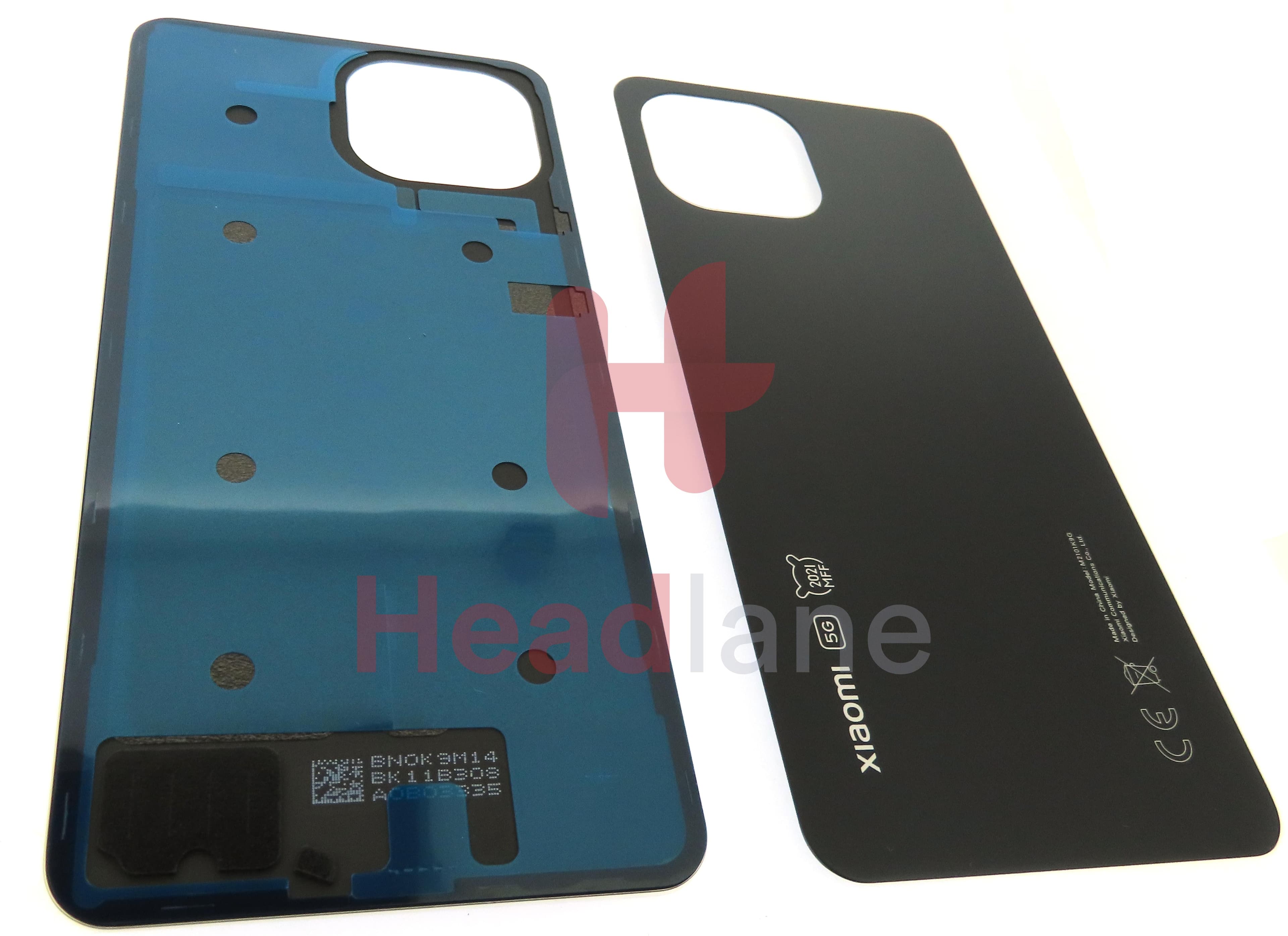 Xiaomi Mi 11 Lite 5G Back / Battery Cover - Black (Mi Fan Festival 2021 Edition) - view 2