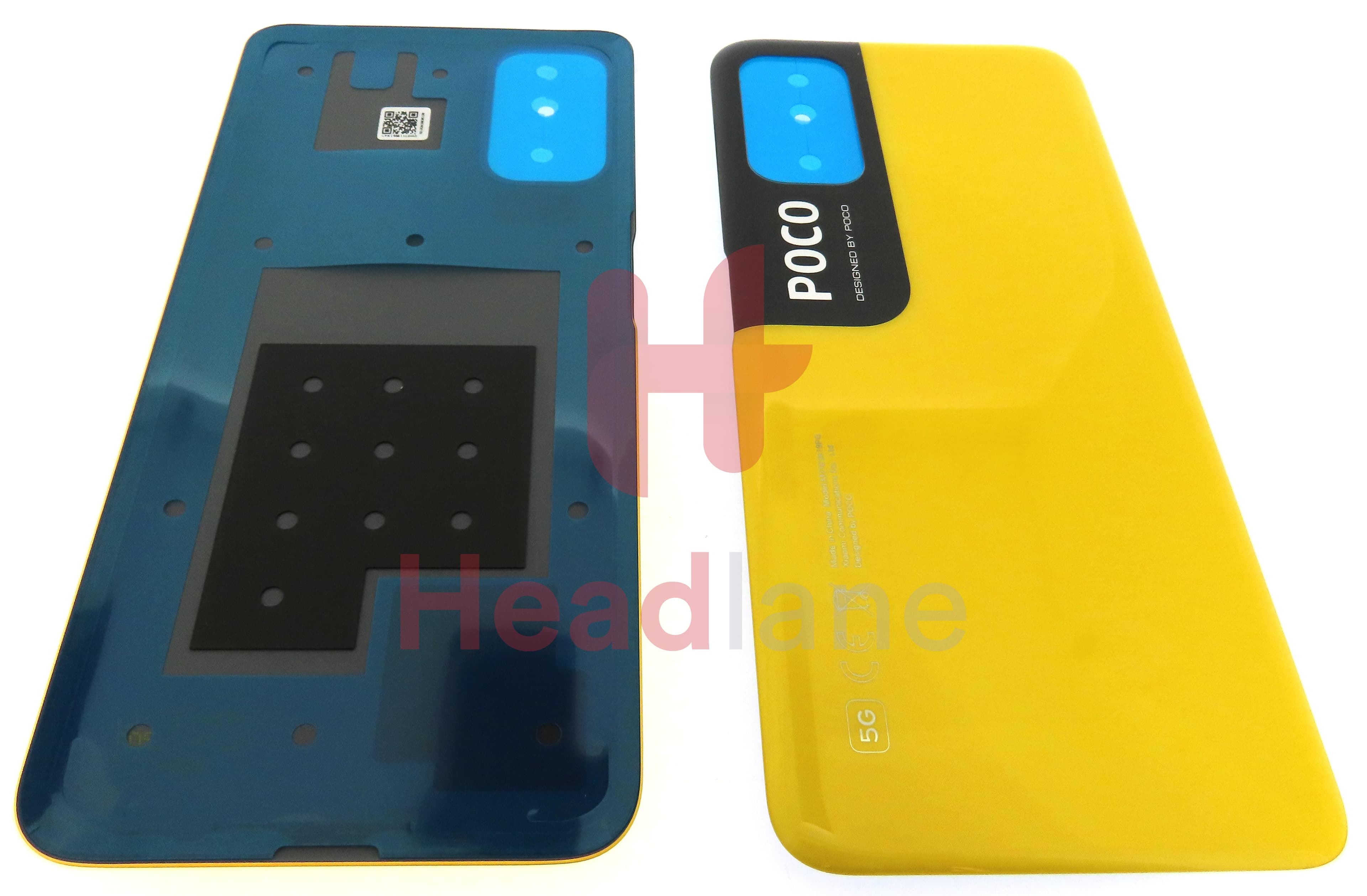 Xiaomi Poco M3 Pro Back / Battery Cover - Yellow - view 3