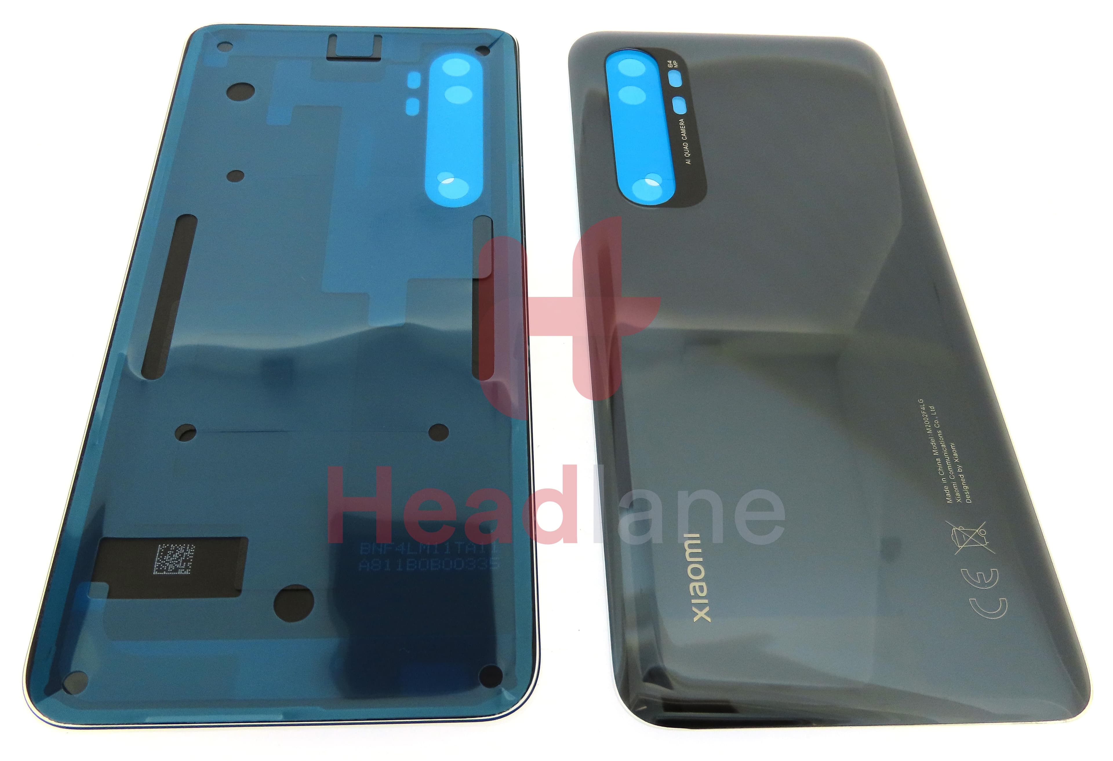 Xiaomi Mi Note 10 Lite Back / Battery Cover - Black - view 3