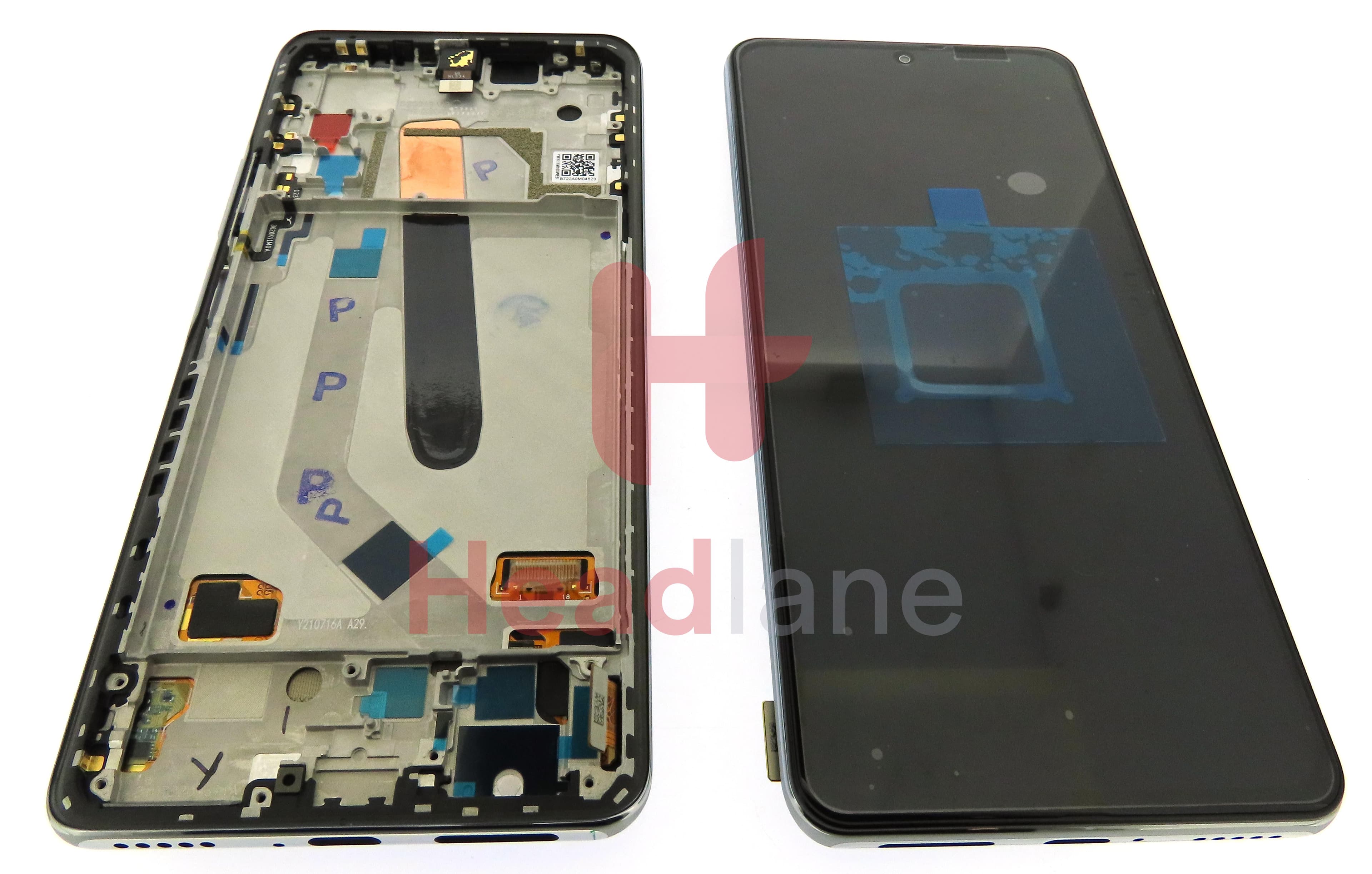 Xiaomi Poco F3 LCD Display / Screen + Touch - White - view 3