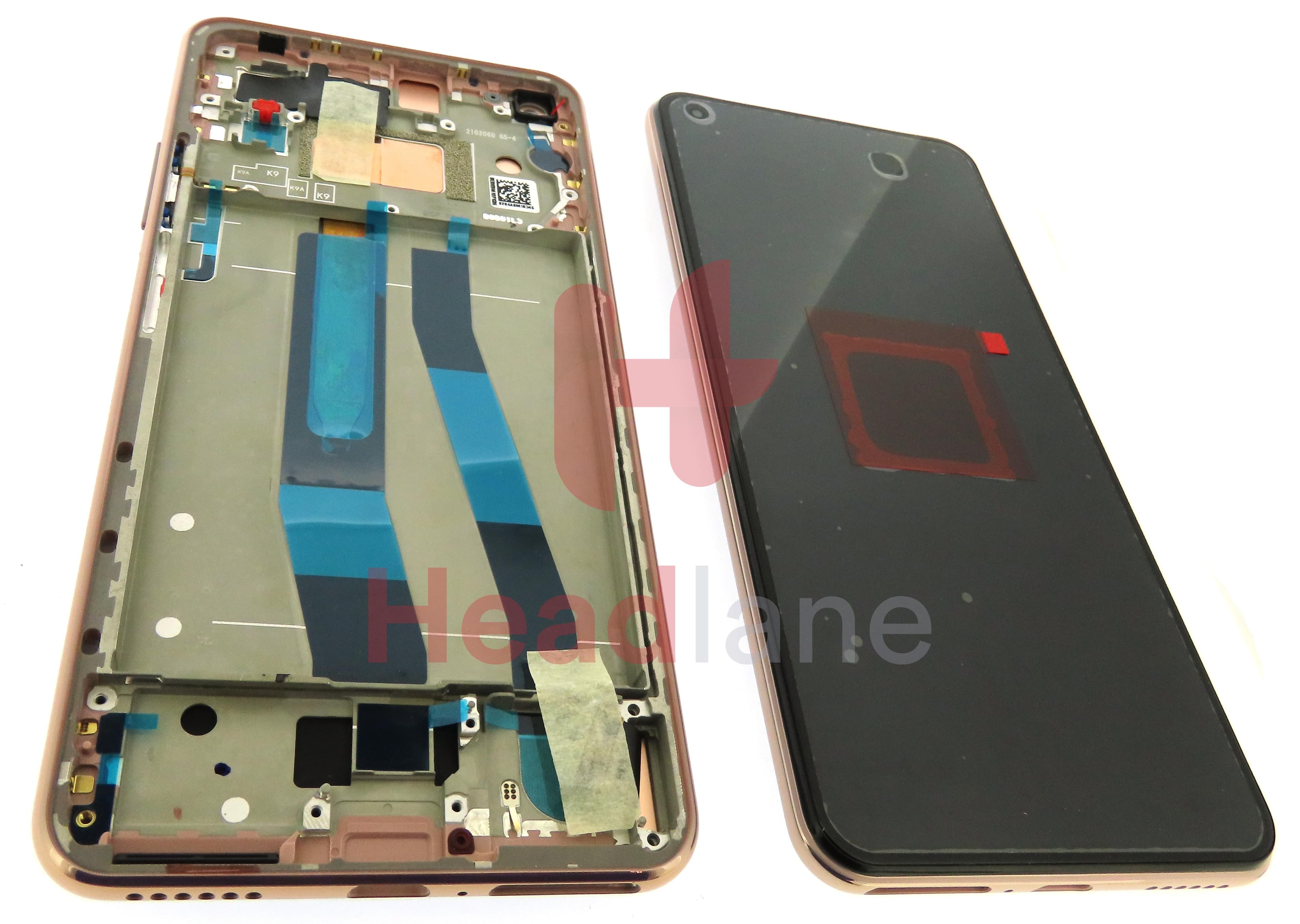 Xiaomi Mi 11 Lite 4G LCD Display / Screen + Touch - Pink - view 2