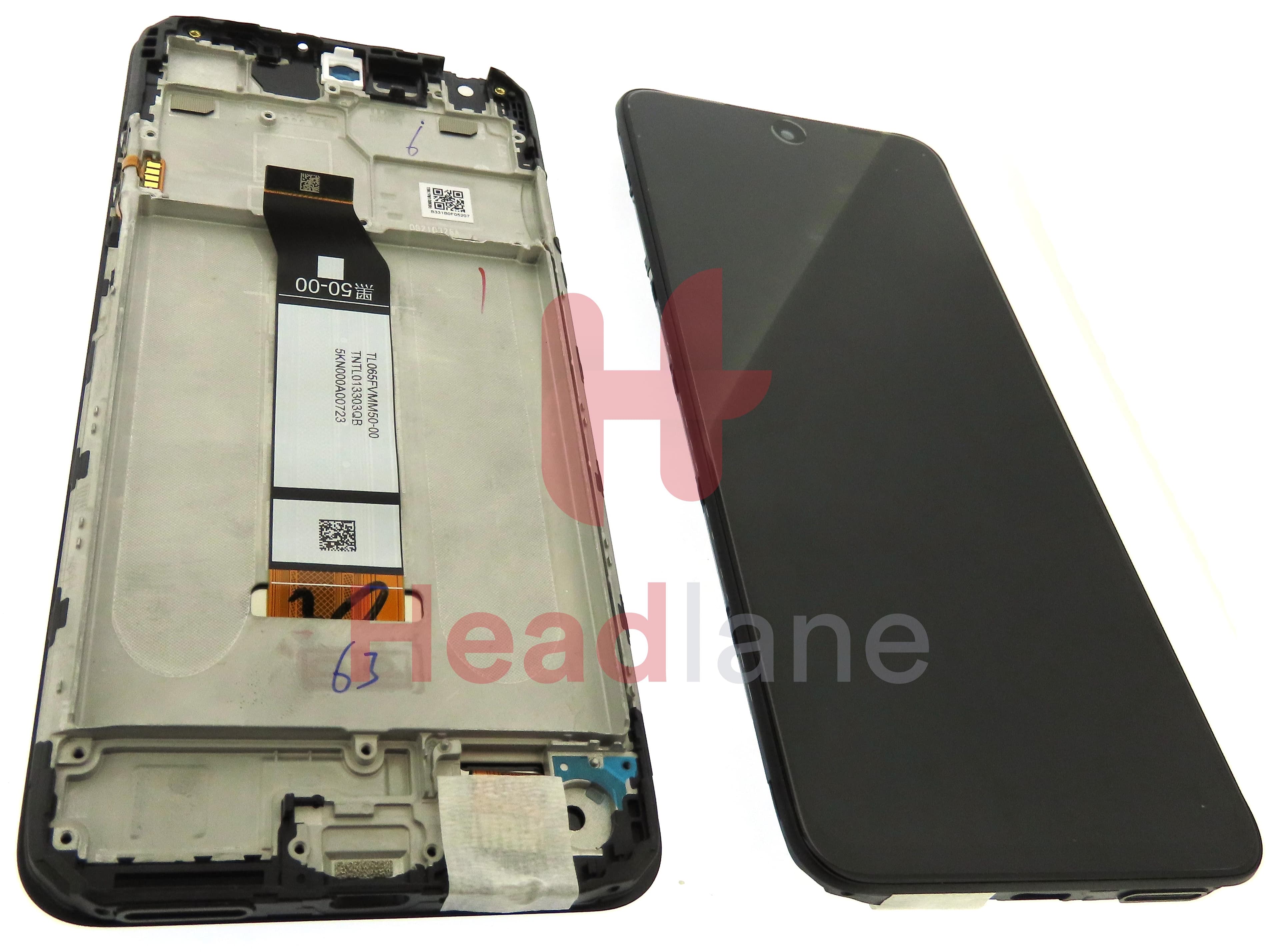 Xiaomi Poco M3 Pro LCD Display / Screen + Touch - Black - view 2