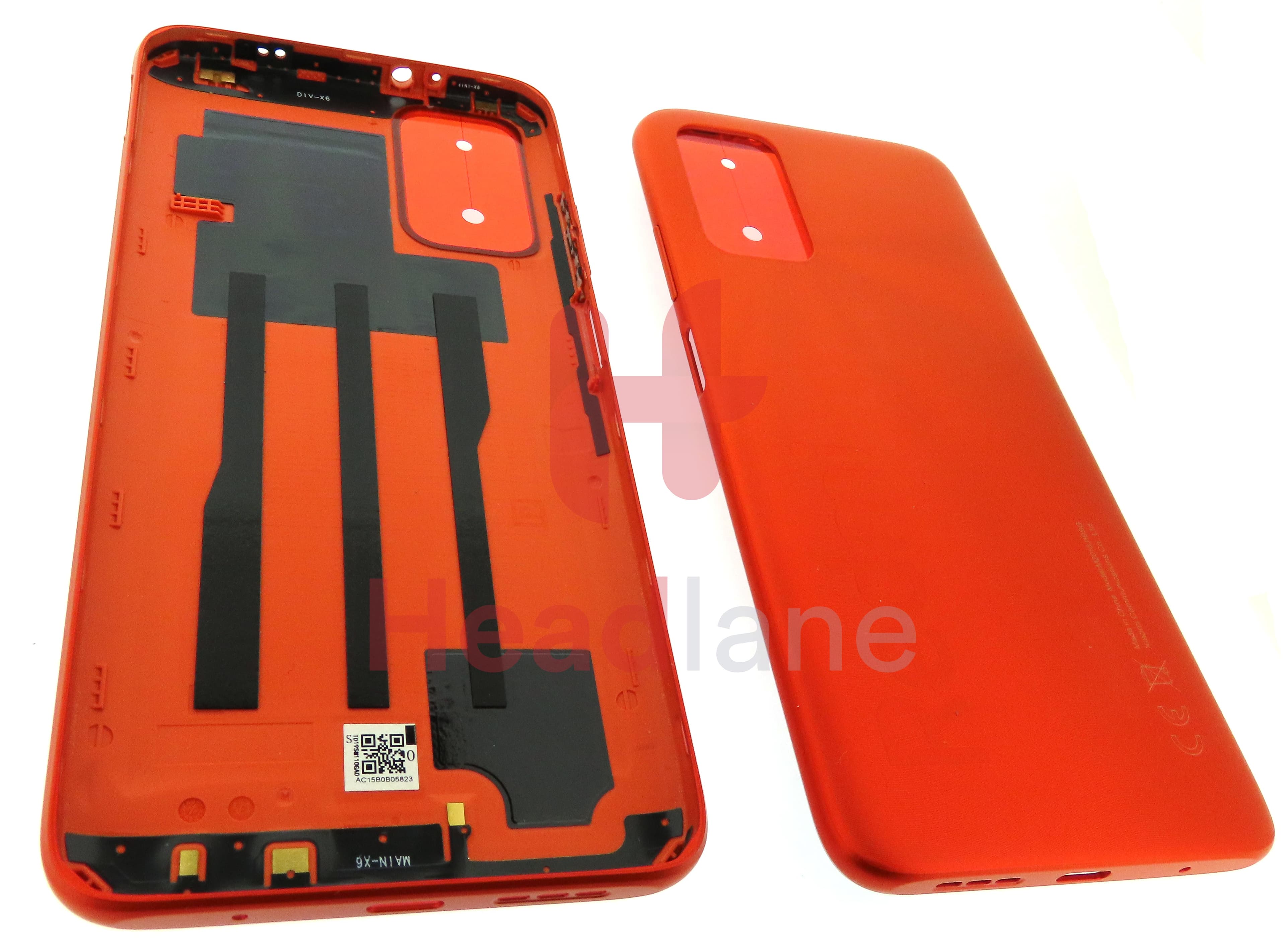 Xiaomi Redmi 9T Back / Battery Cover - Orange - view 2