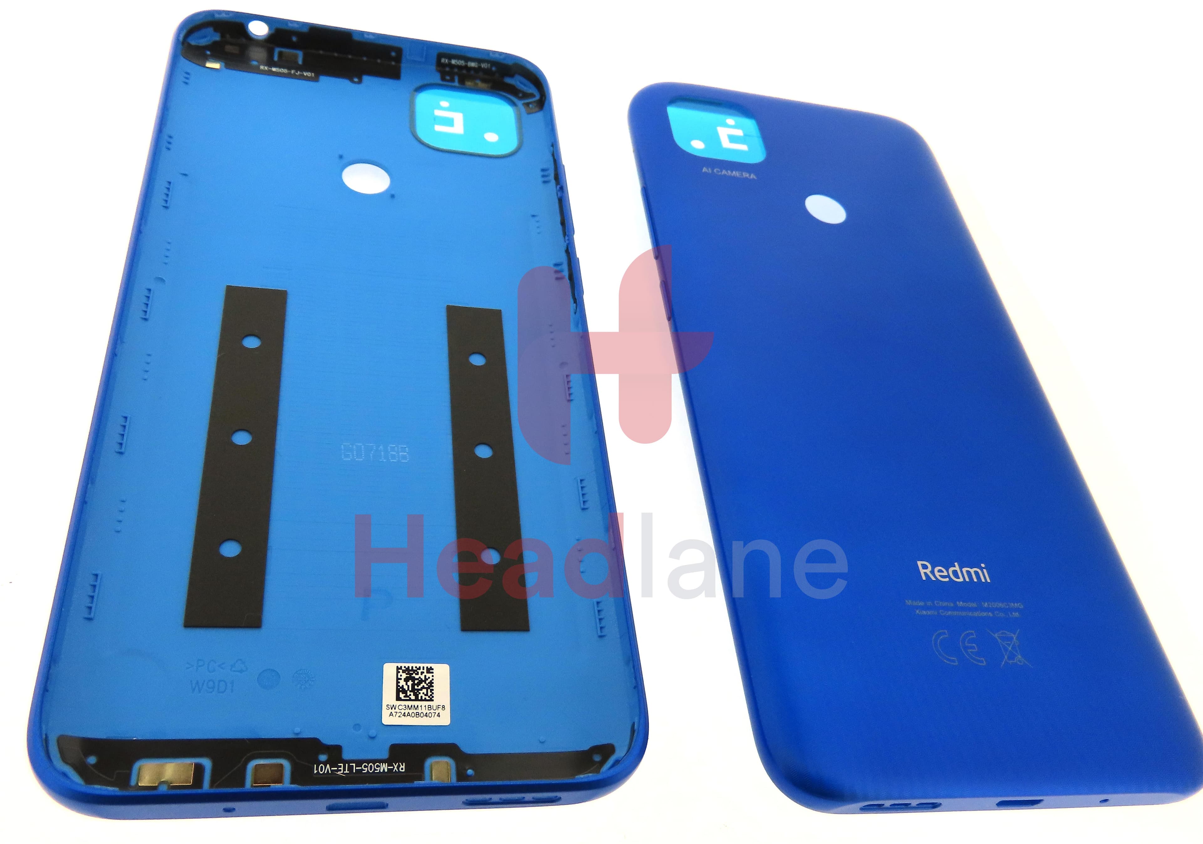Xiaomi Redmi 9C Back / Battery Cover - Blue - view 2