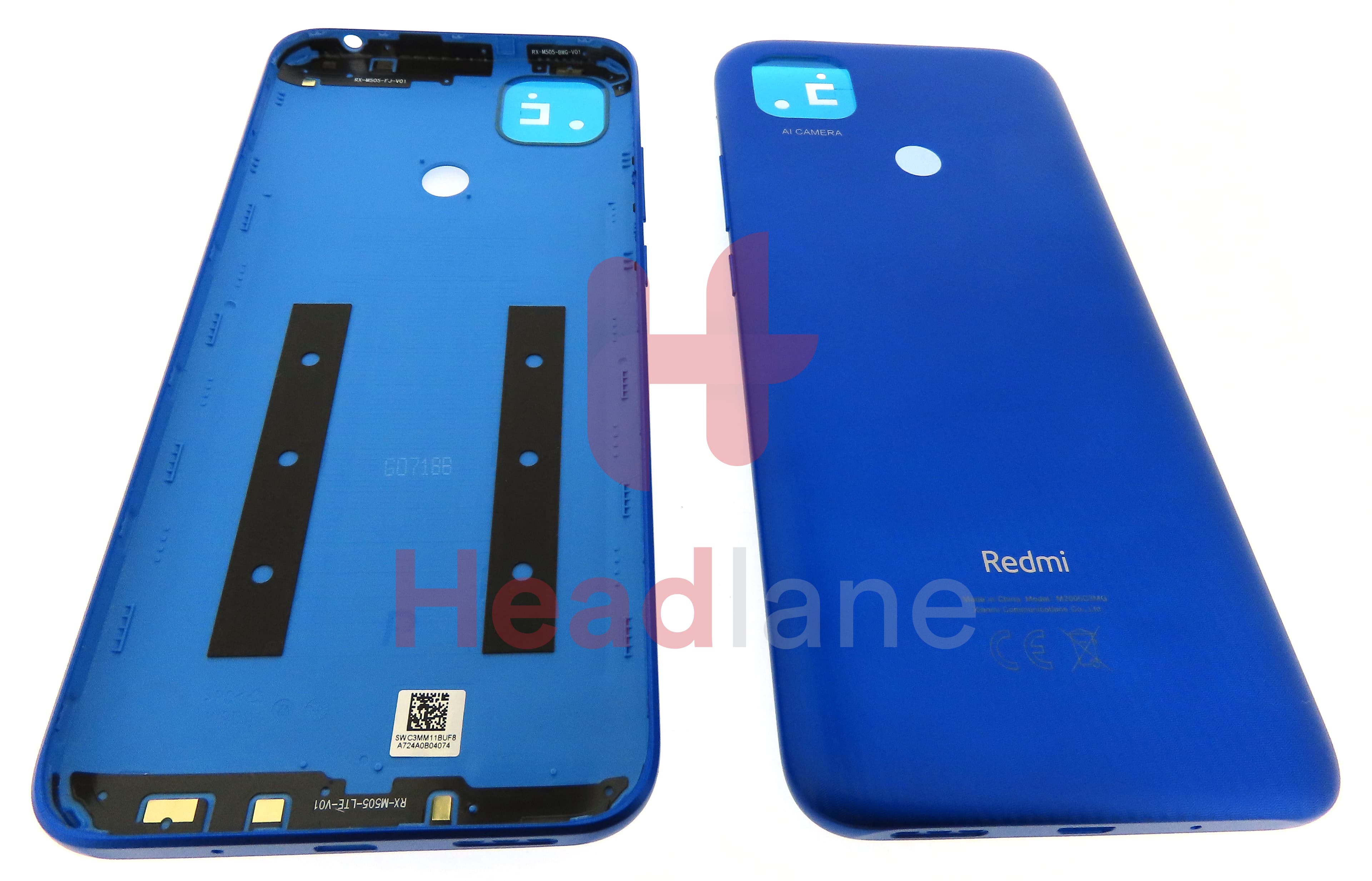 Xiaomi Redmi 9C Back / Battery Cover - Blue - view 3