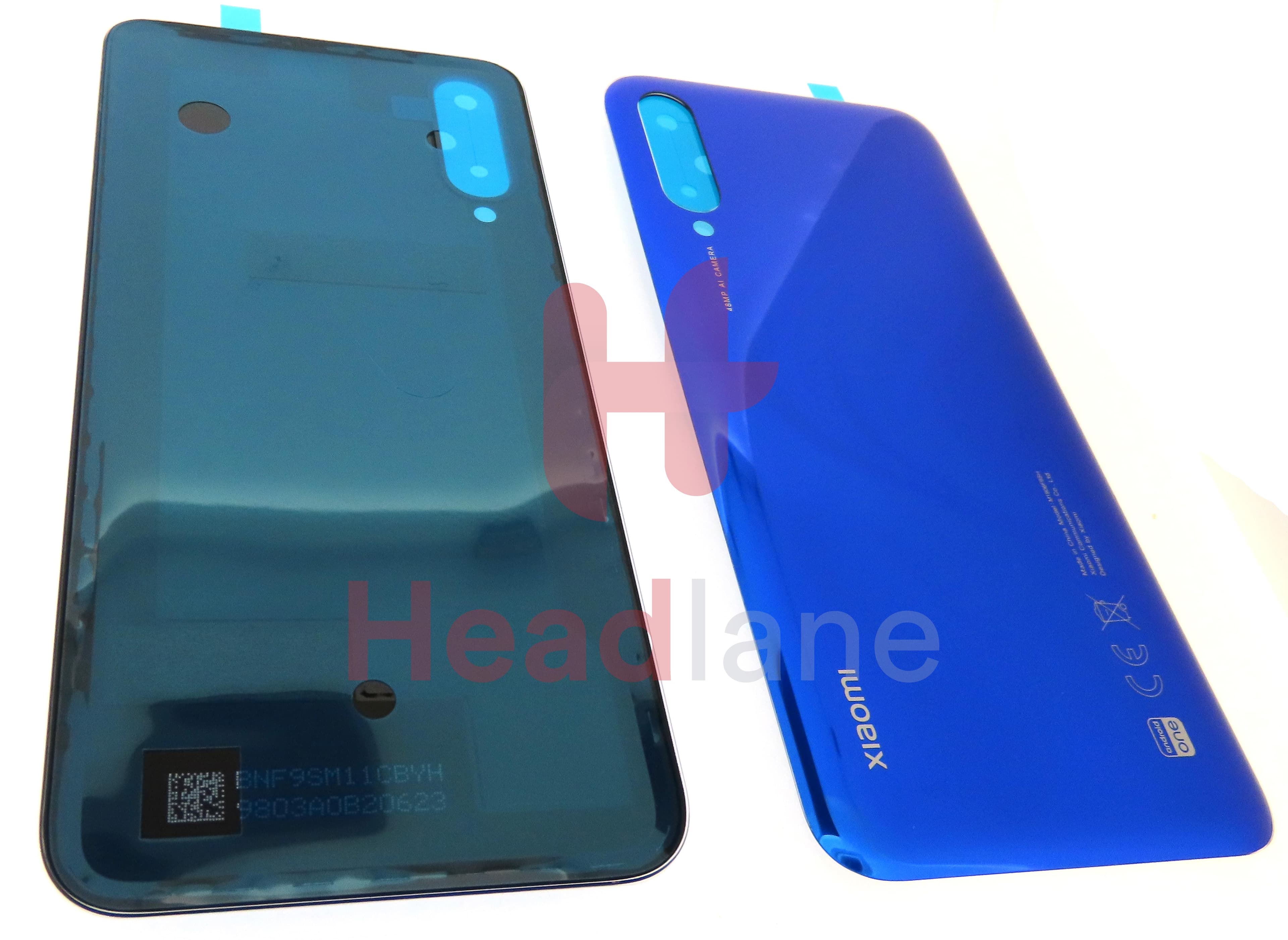 Xiaomi Mi A3 Back / Battery Cover - Blue - view 2