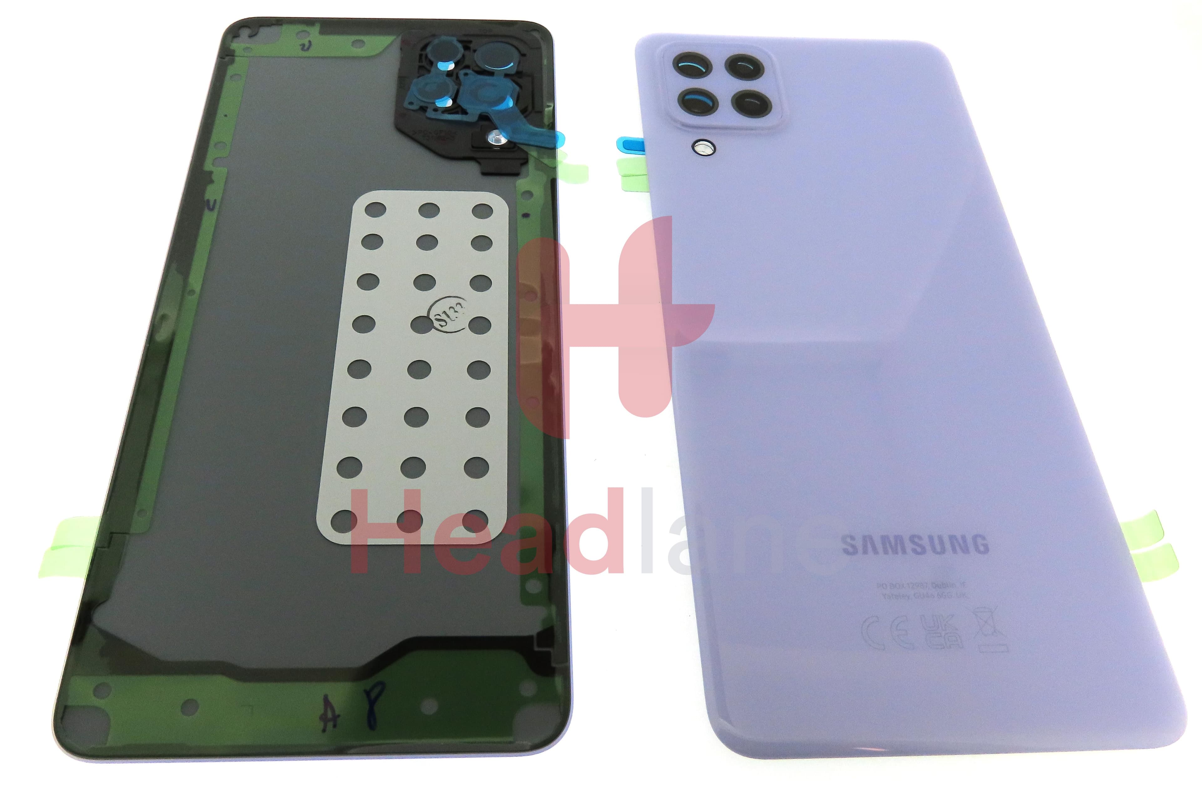 Samsung SM-A225 Galaxy A22 4G Back / Battery Cover - Violet - view 3