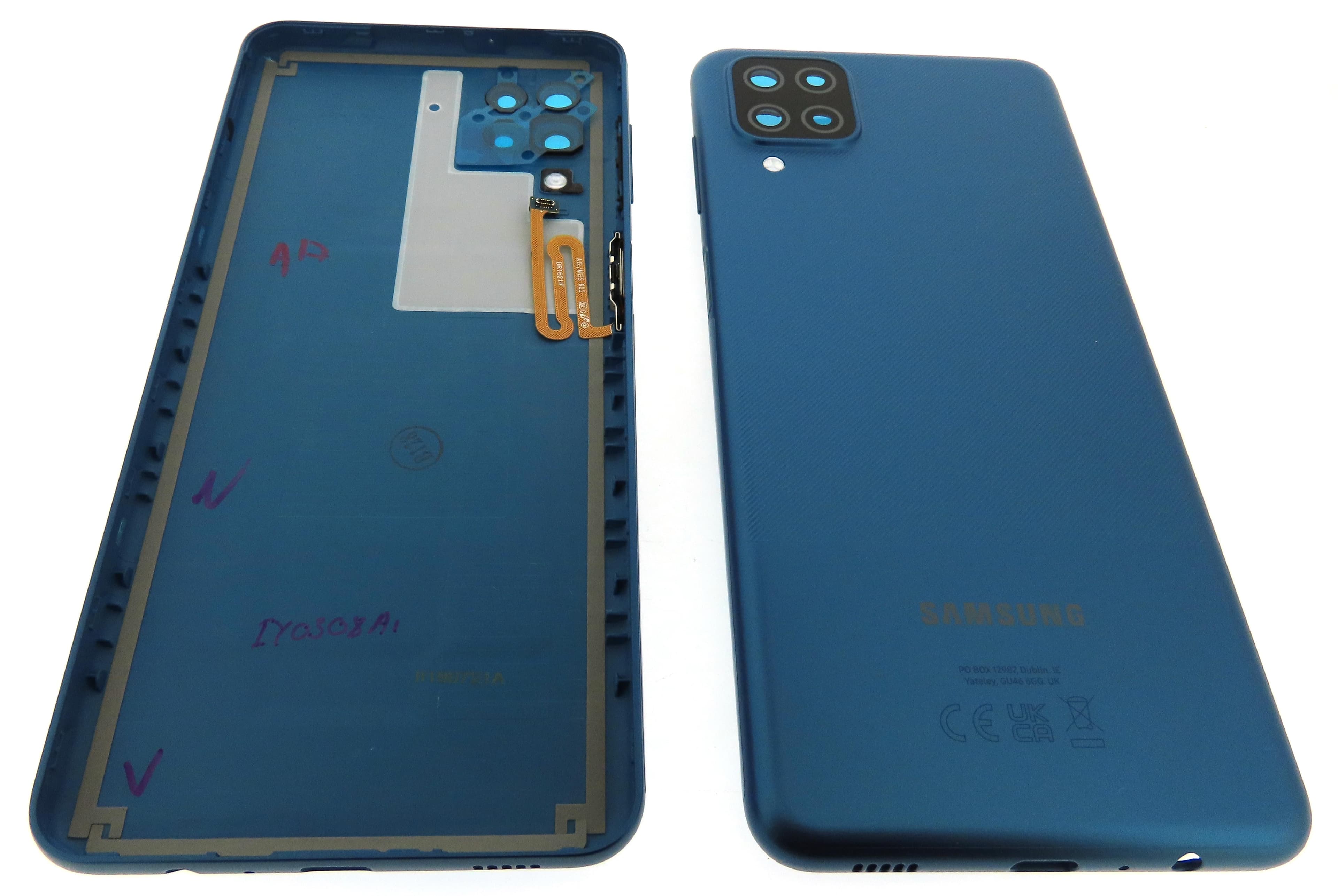 Samsung SM-A127 Galaxy A12 Nacho Back / Battery Cover - Blue - view 3