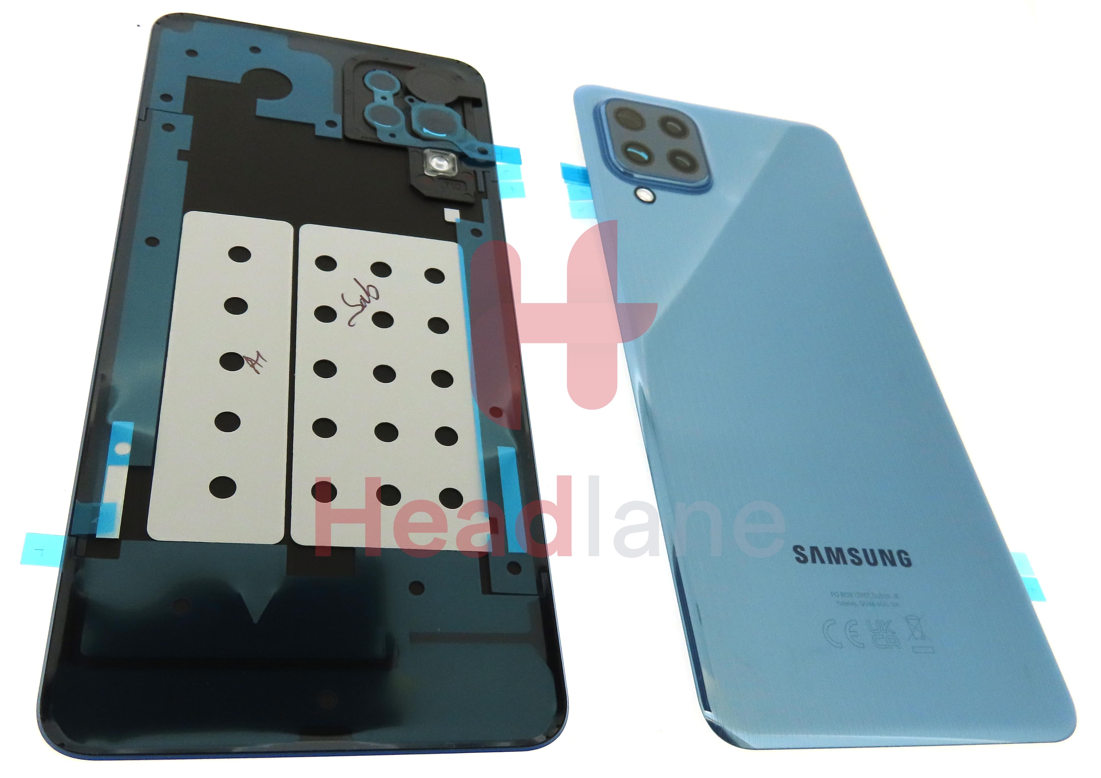 Samsung SM-M325 Galaxy M32 Back / Battery Cover - Blue - view 2
