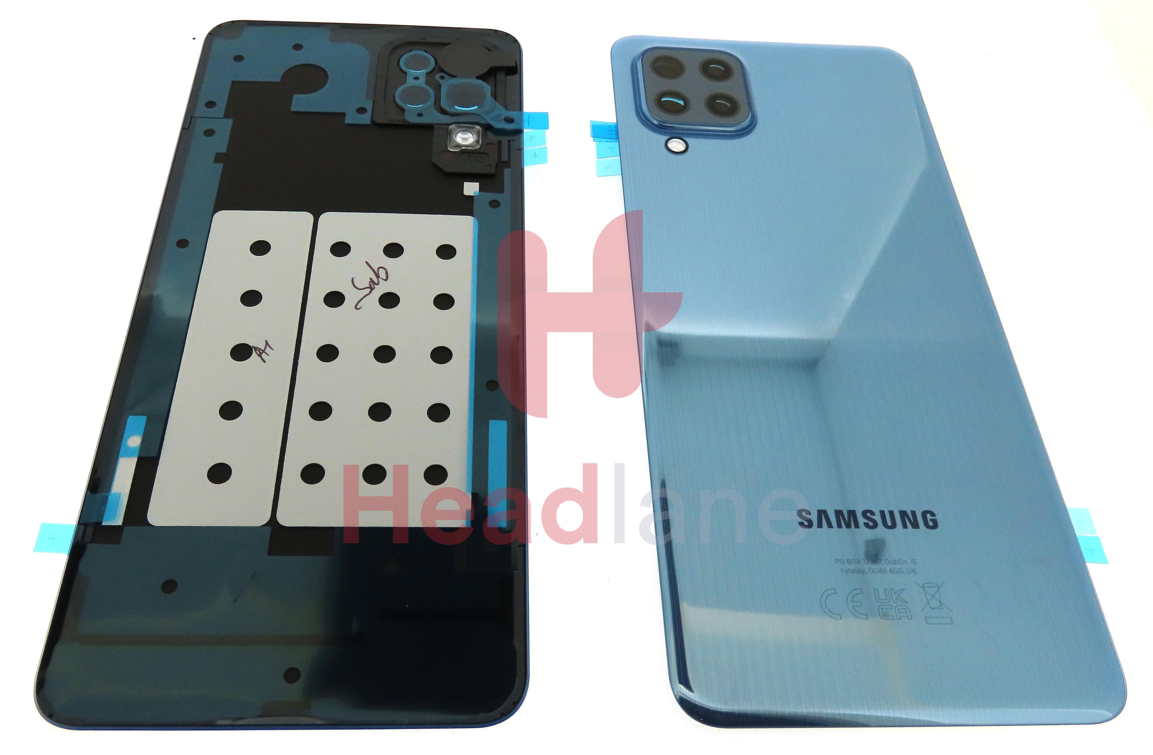 Samsung SM-M325 Galaxy M32 Back / Battery Cover - Blue - view 3