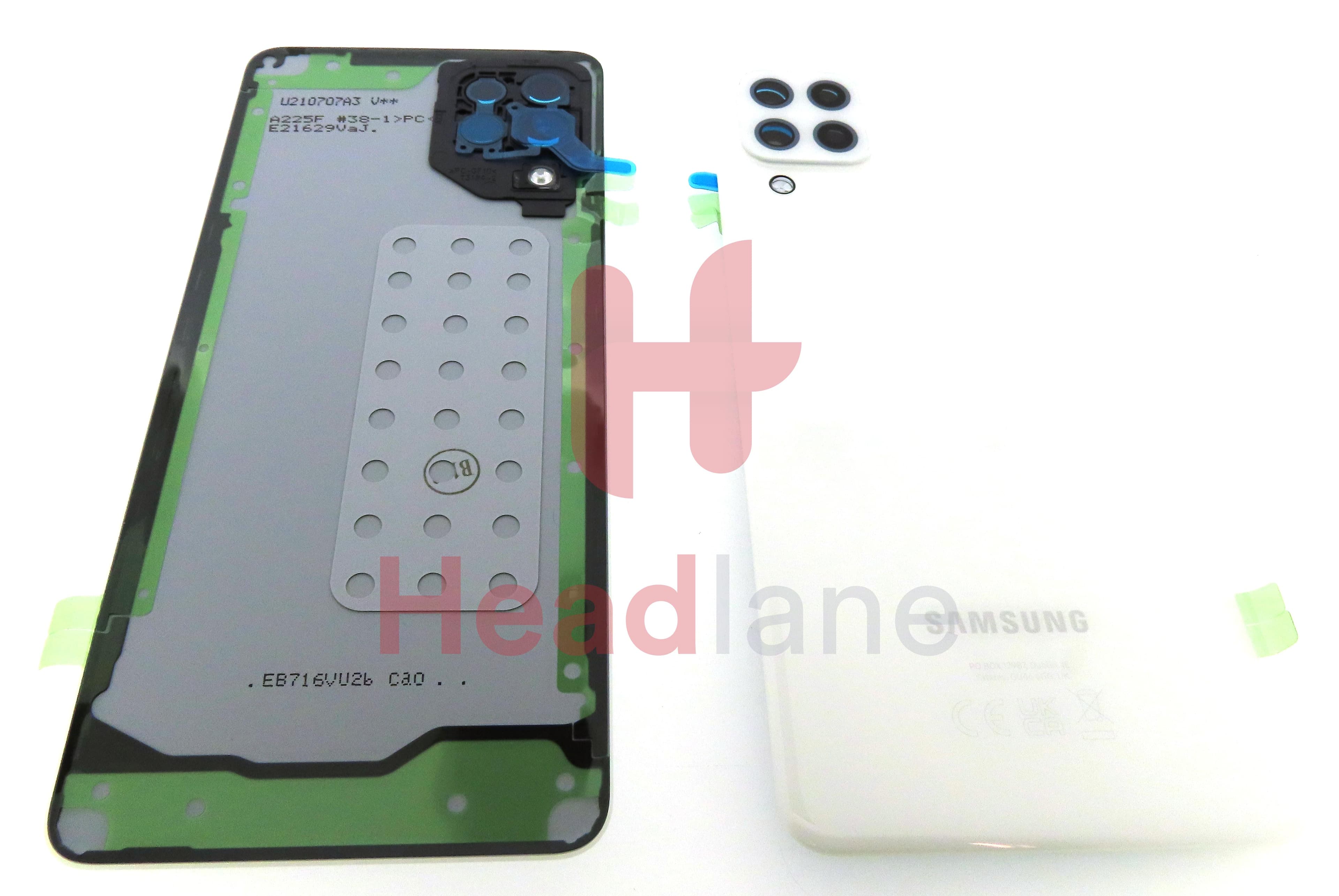 Samsung SM-A225 Galaxy A22 4G Back / Battery Cover - White - view 3