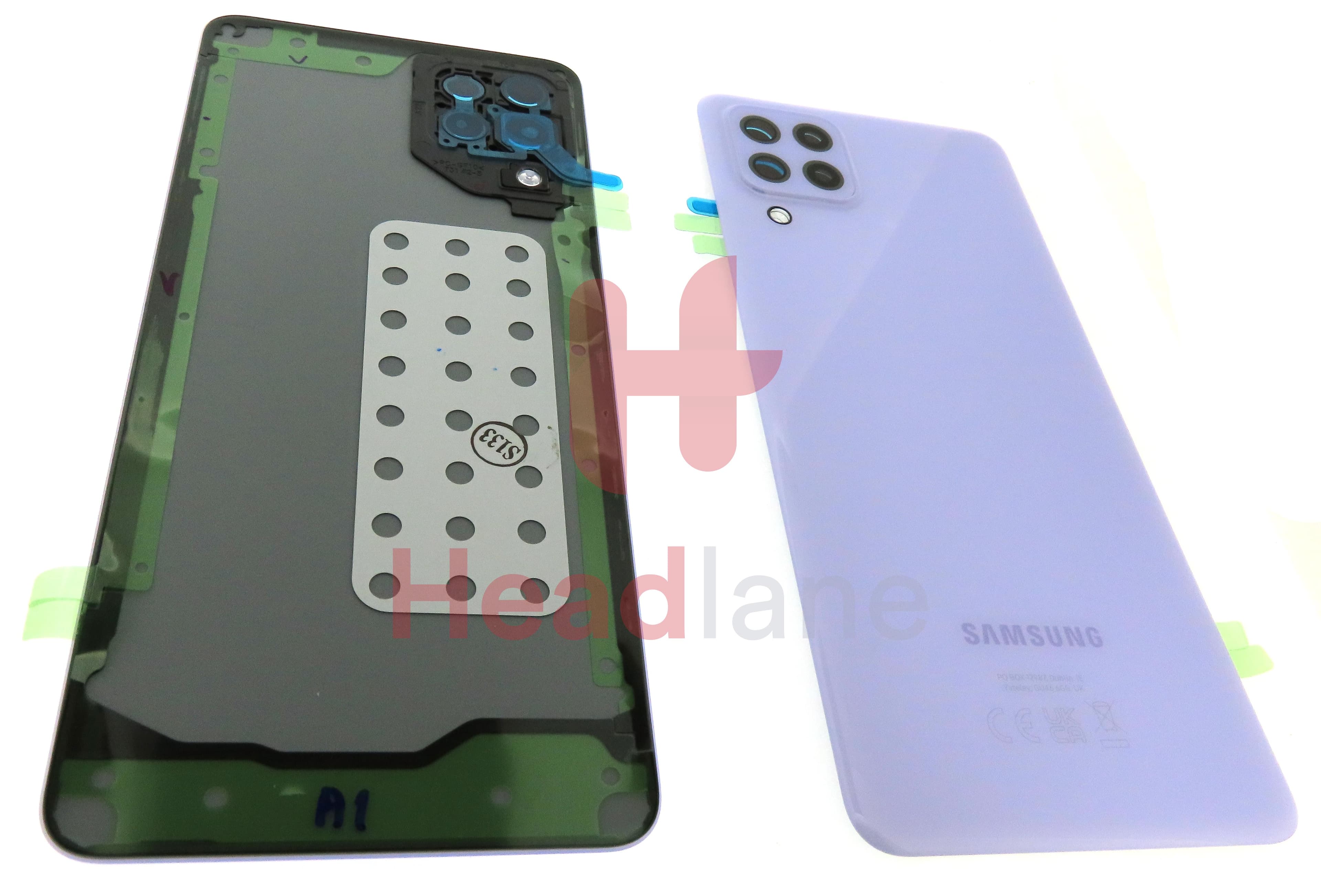 Samsung SM-A225 Galaxy A22 4G Back / Battery Cover - Purple - view 2