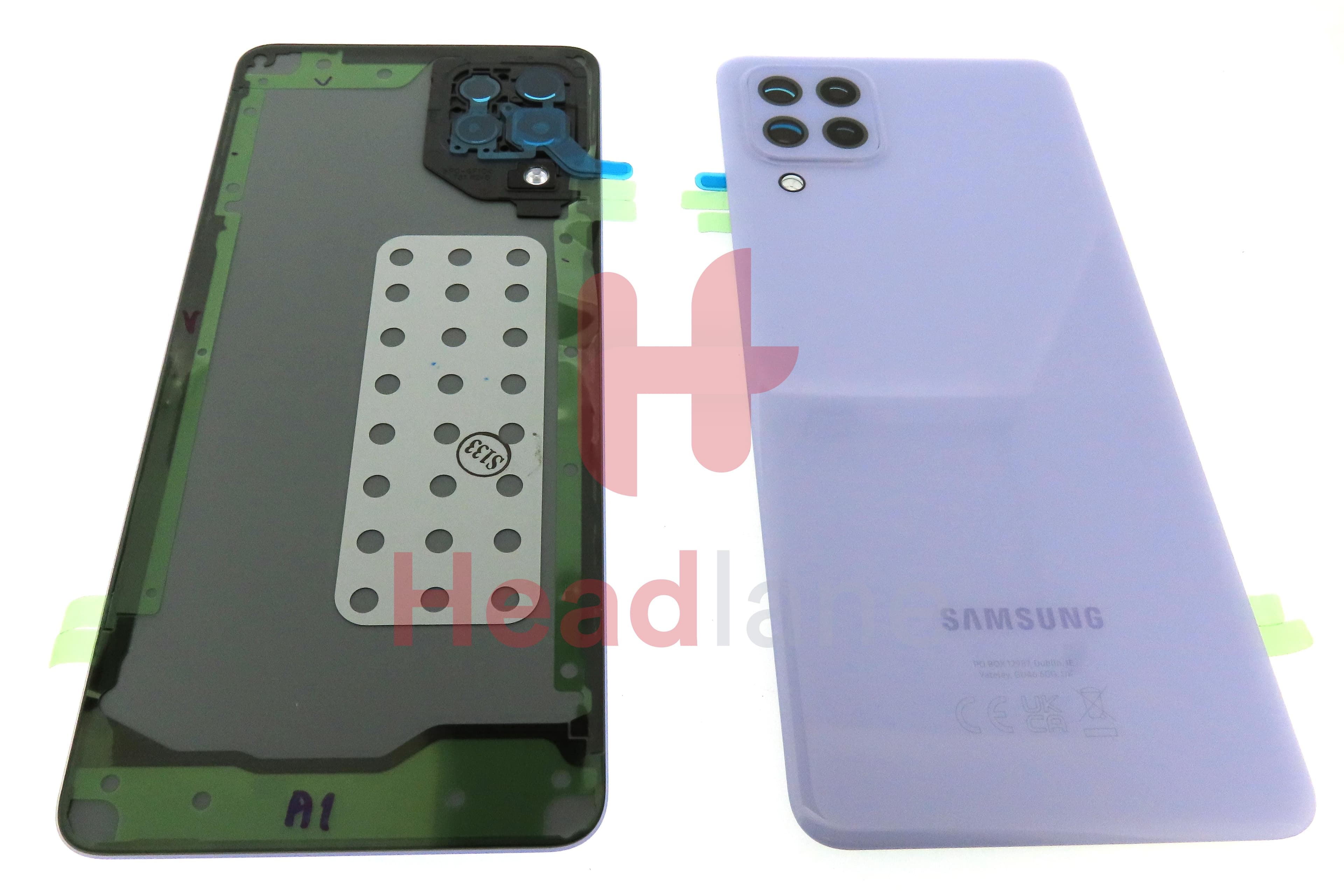 Samsung SM-A225 Galaxy A22 4G Back / Battery Cover - Purple - view 3