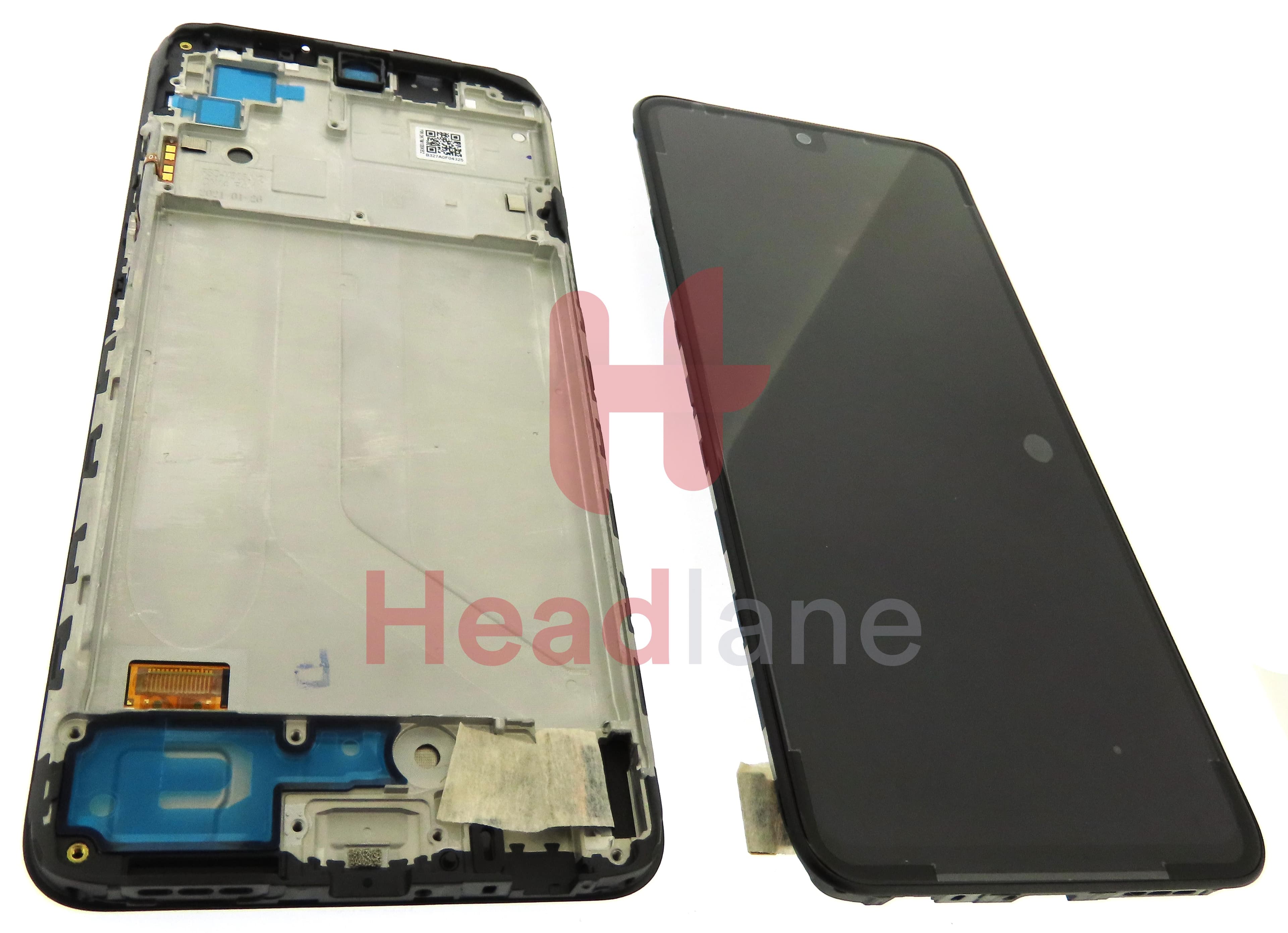 Xiaomi Redmi Note 10S LCD Display / Screen + Touch - Black - view 2