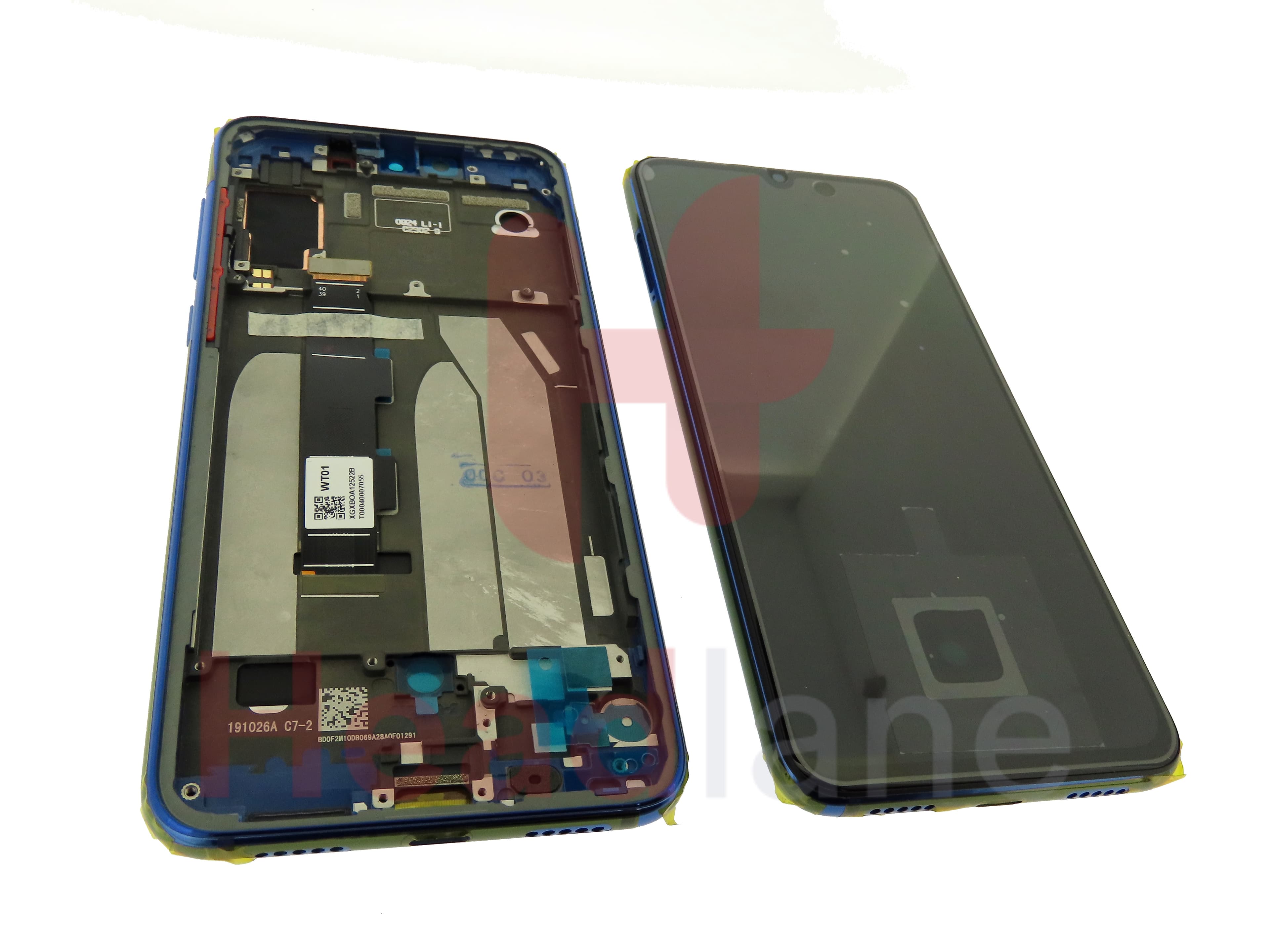 Xiaomi Mi 9 SE LCD Display / Screen + Touch - Blue - view 4