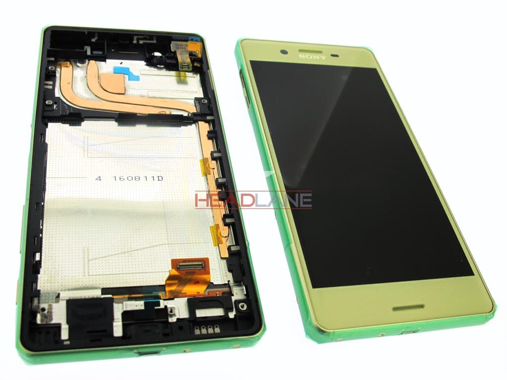 Sony F8131 F8132 Xperia X Performance LCD Display / Screen + Touch - Lime - view 2