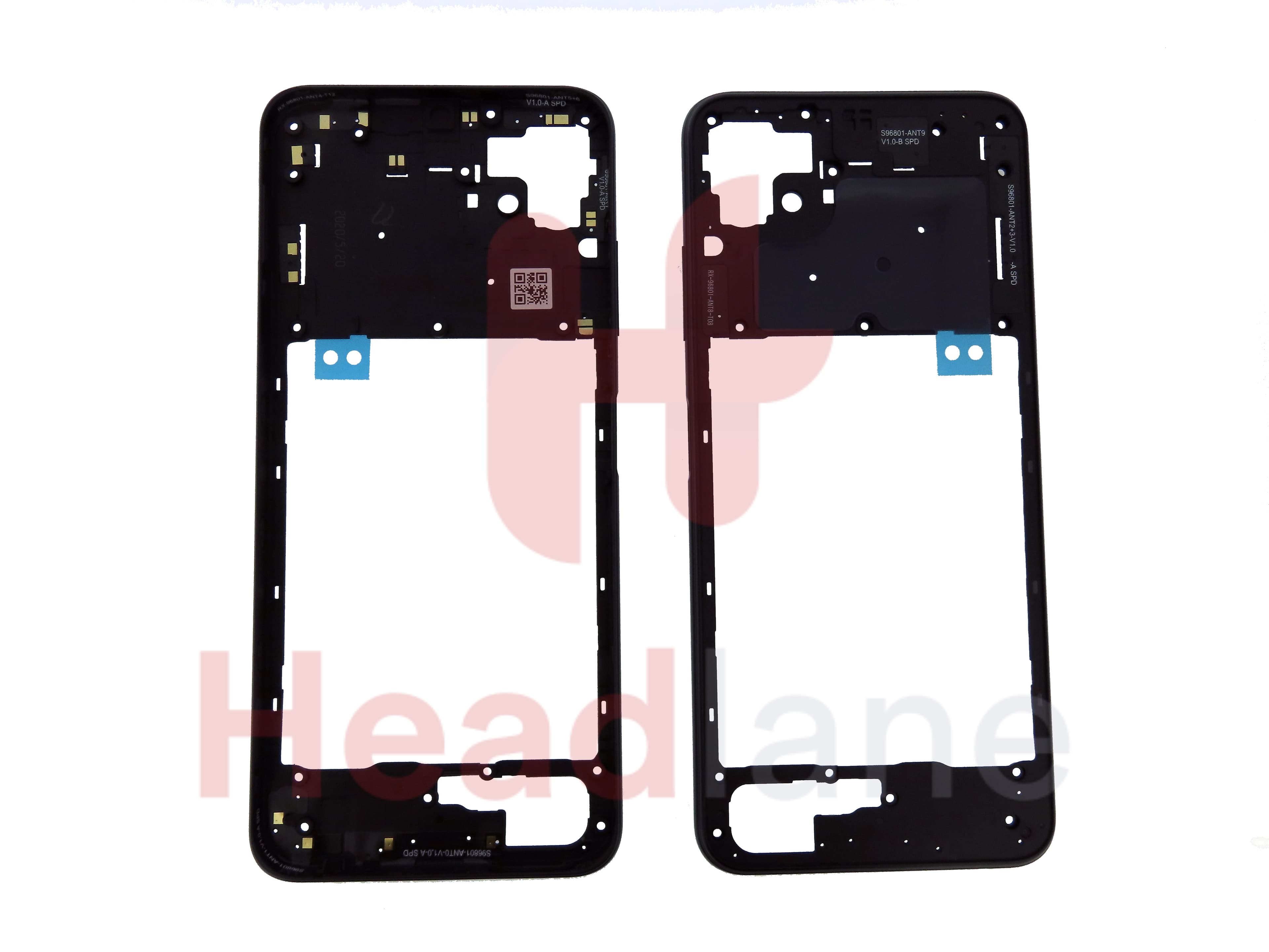 Samsung SM-A226 Galaxy A22 5G Middle Cover / Chassis - Grey - view 4