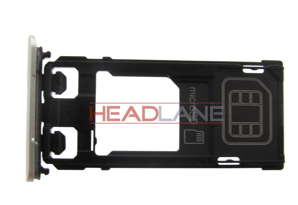 Sony F5121 Xperia X SIM Tray Cap (Single SIM) - White - view 2