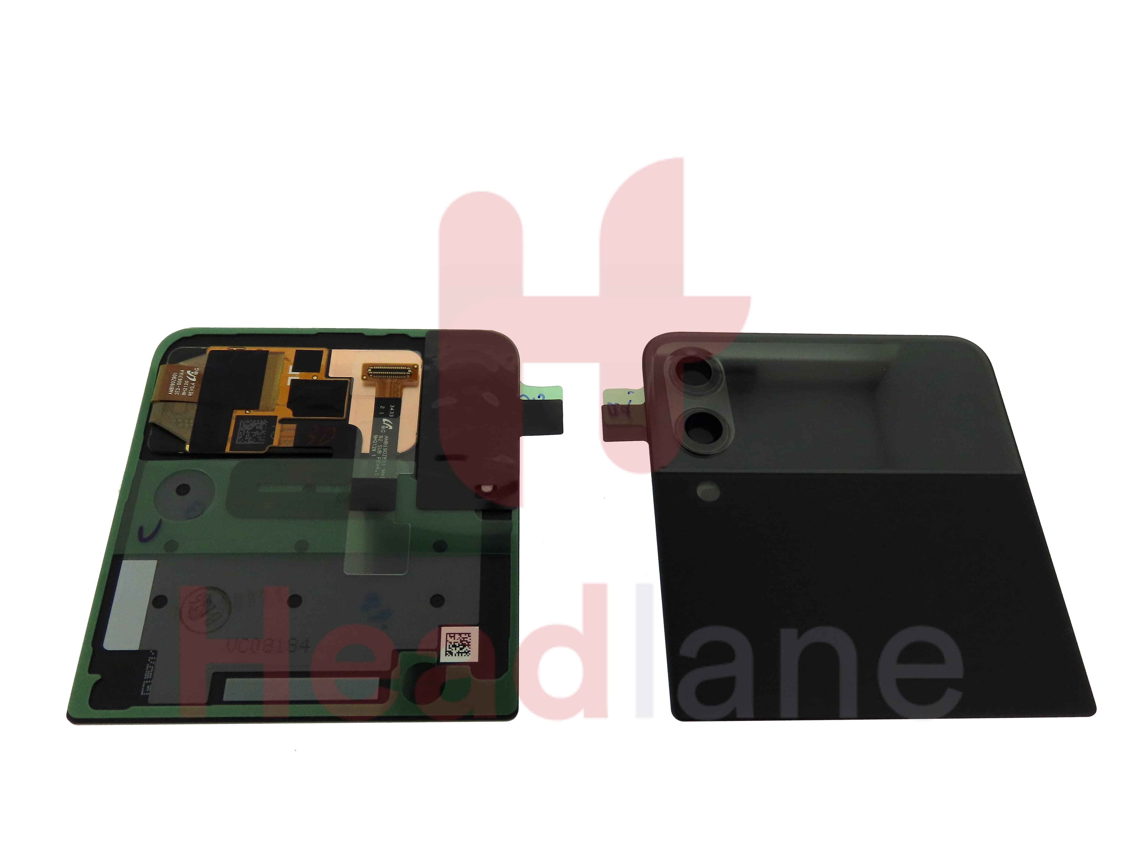 Samsung SM-F711 Galaxy Z Flip3 5G Outer LCD Display / Screen - Black - view 2