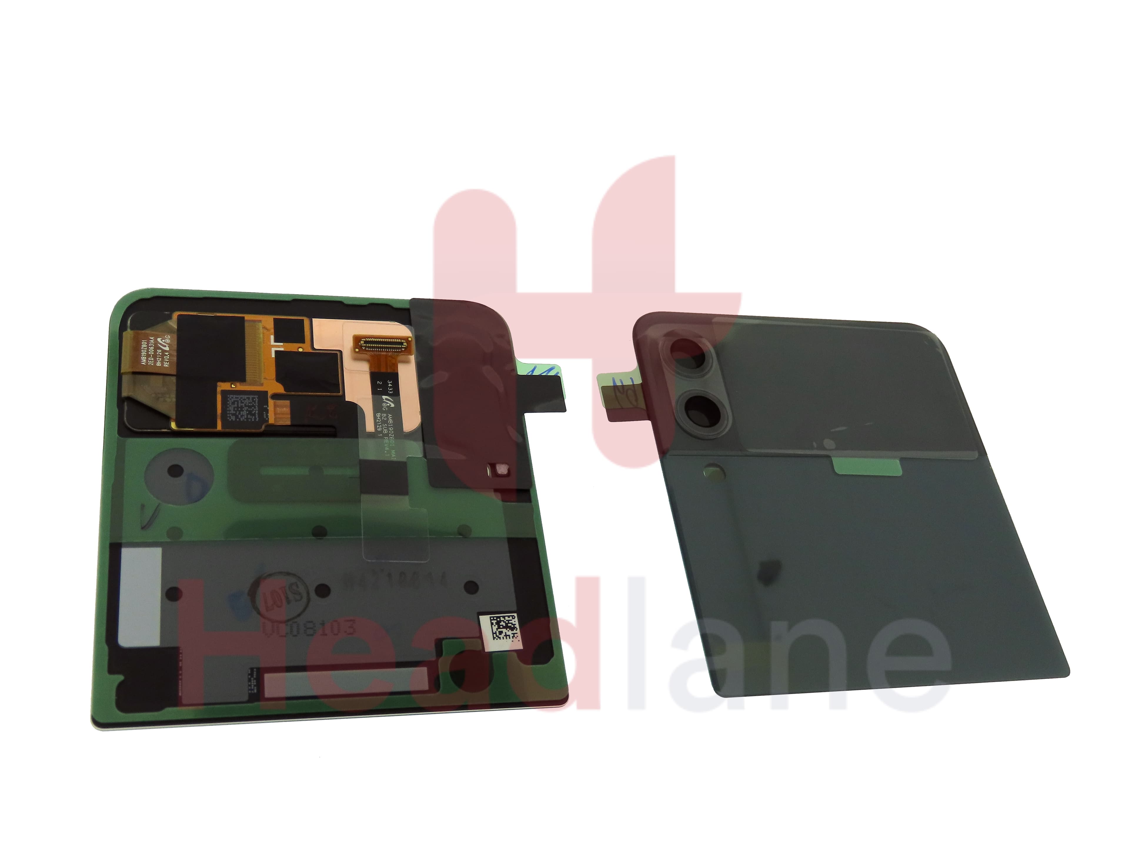 Samsung SM-F711 Galaxy Z Flip3 5G Outer LCD Display / Screen - Green - view 2