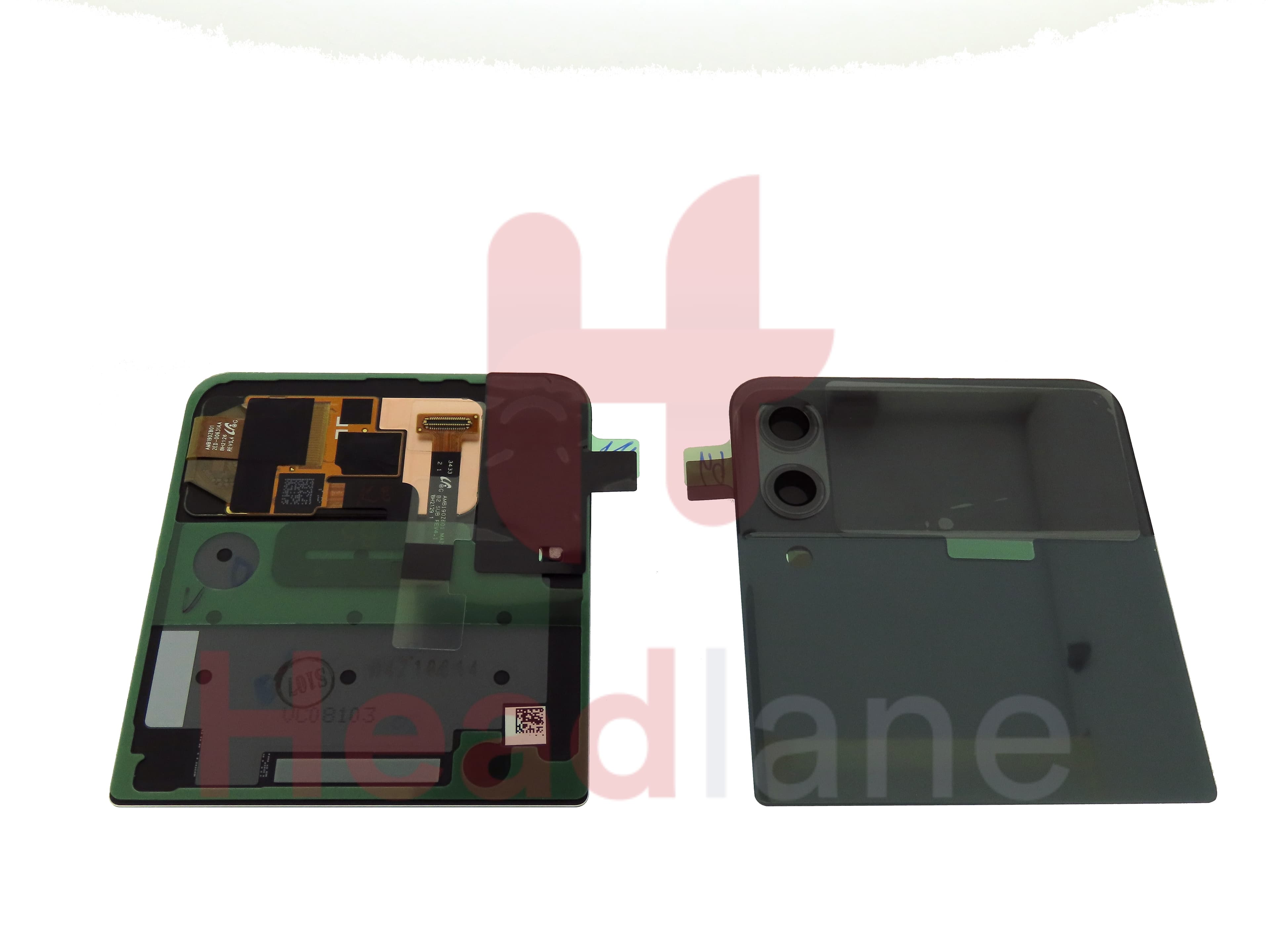 Samsung SM-F711 Galaxy Z Flip3 5G Outer LCD Display / Screen - Green - view 3