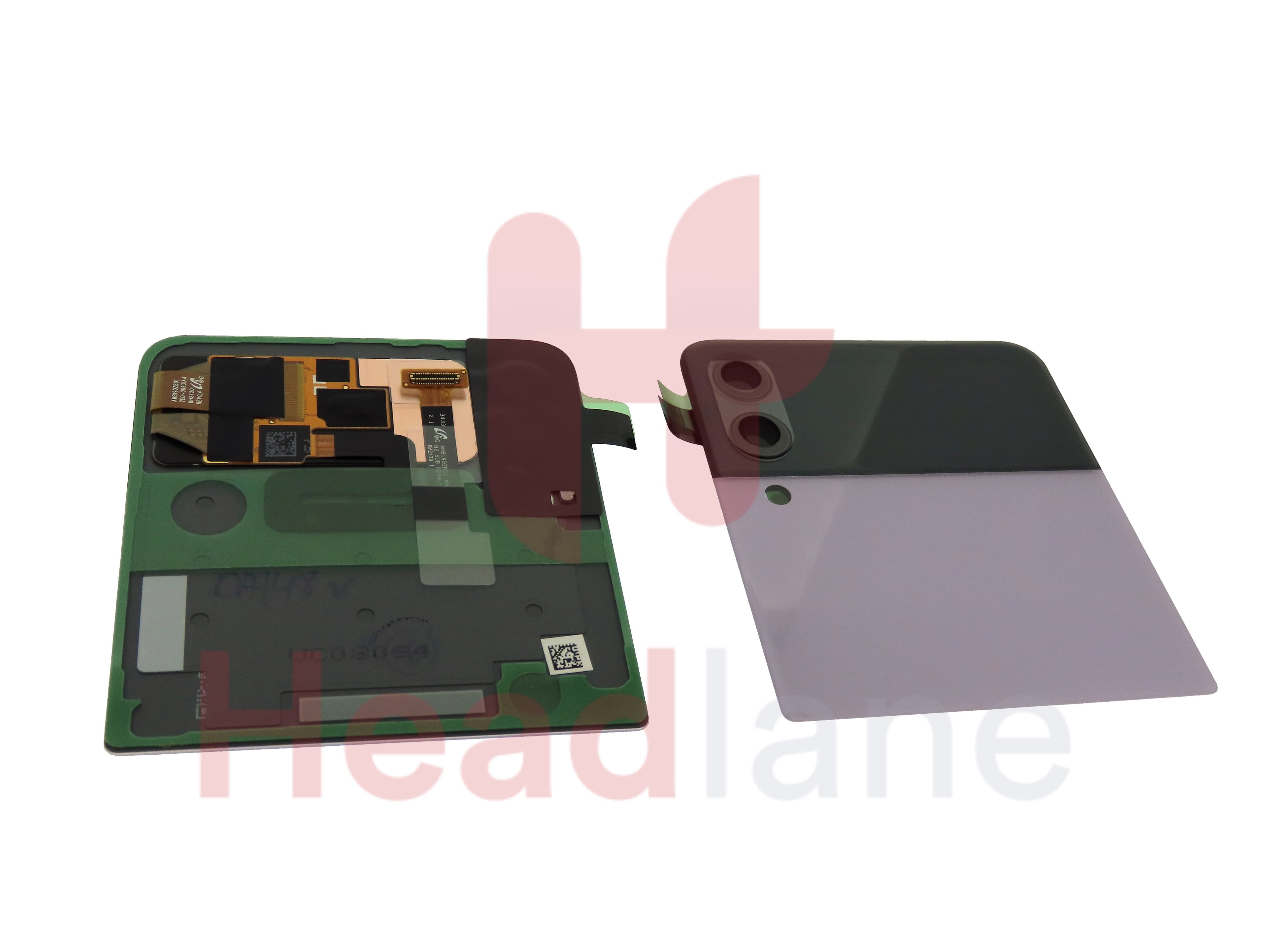 Samsung SM-F711 Galaxy Z Flip3 5G Outer LCD Display / Screen - Lavender - view 3