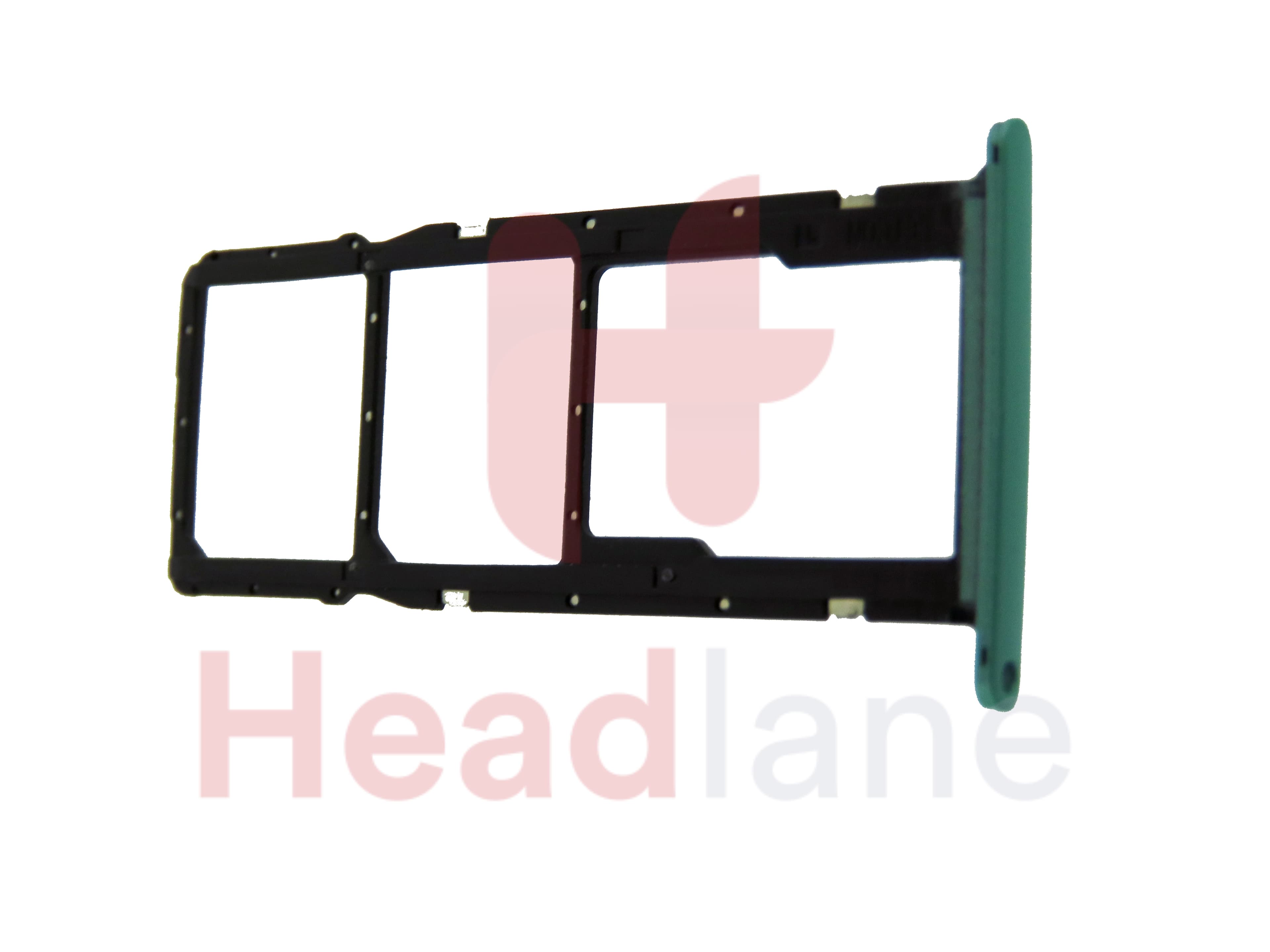 Huawei Y5p SIM / Memory Card Tray - Green - view 3