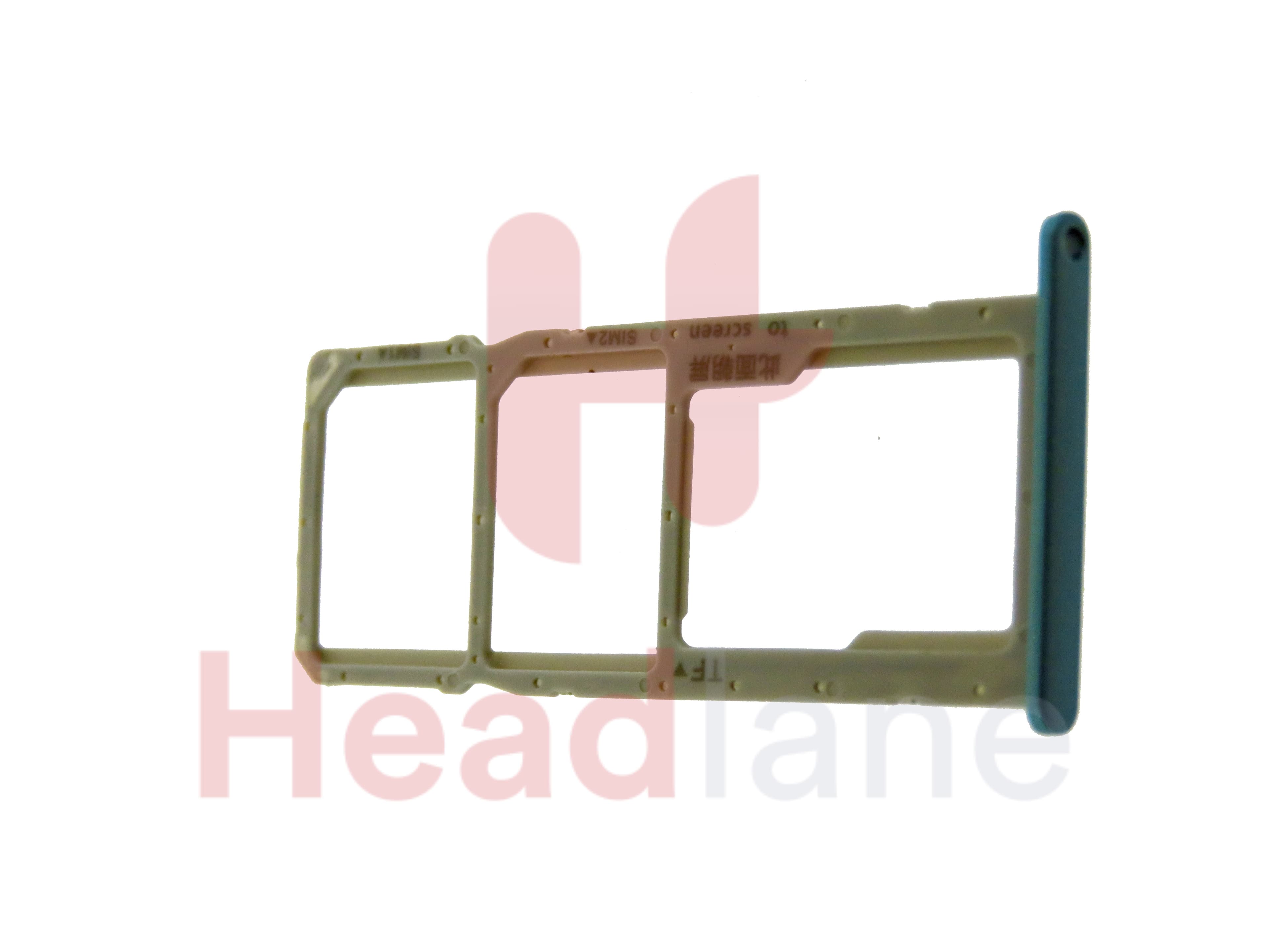 Huawei Y6p / Honor 9A SIM Card Tray - Robin Egg Blue - view 3