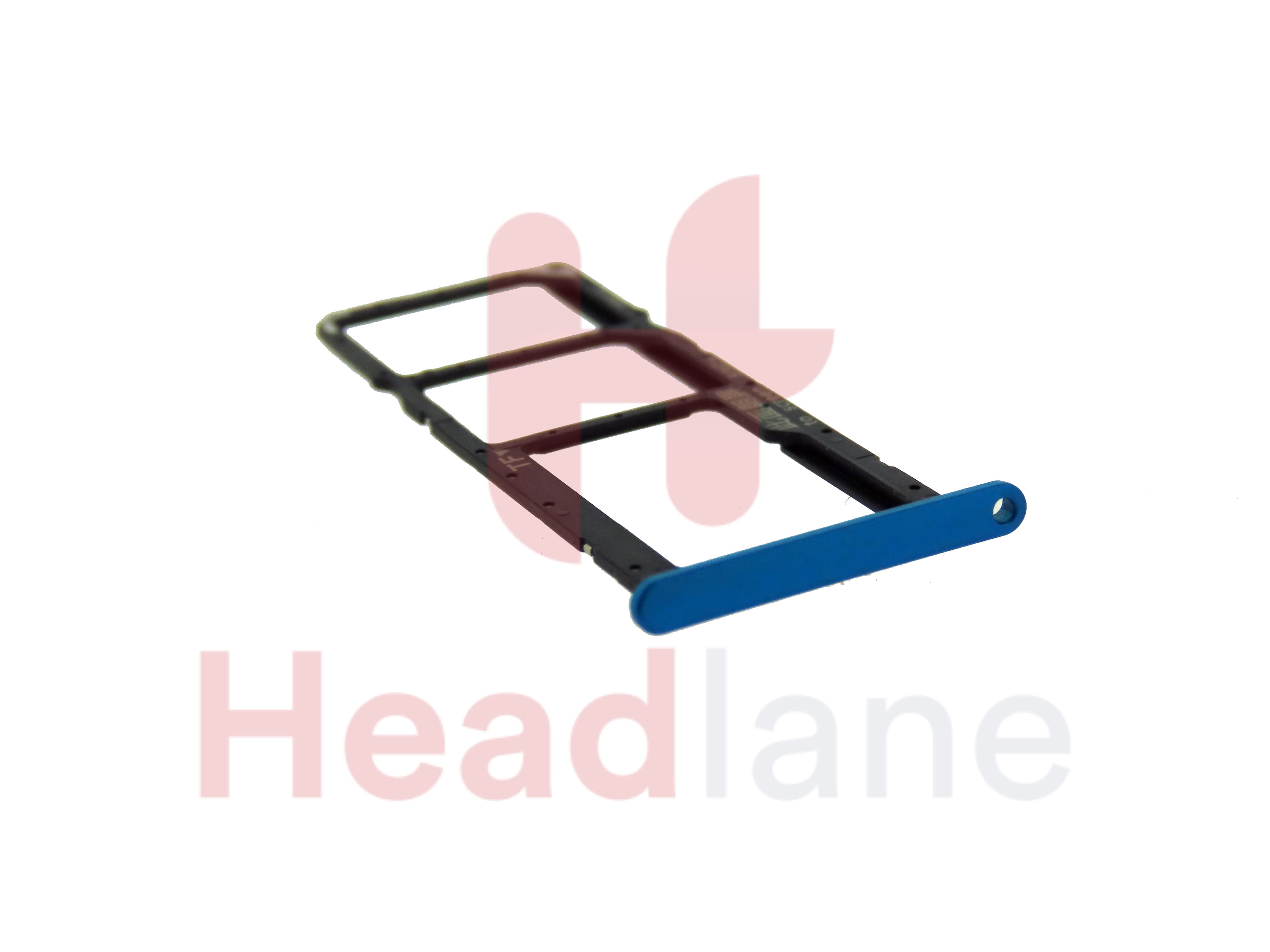 Huawei Y6p / Honor 9A SIM Card Tray - Sapphire Blue - view 3