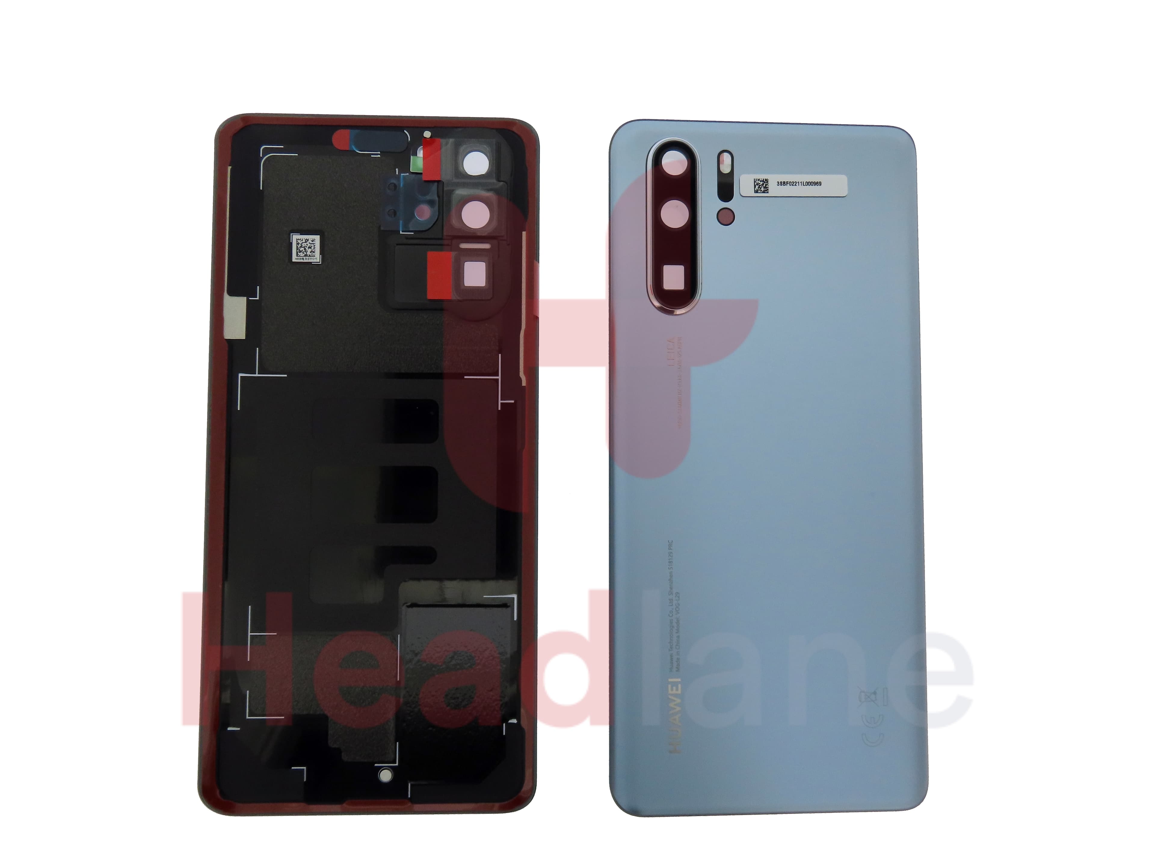Huawei P30 Pro / New Edition Back / Battery Cover - Silver - view 5
