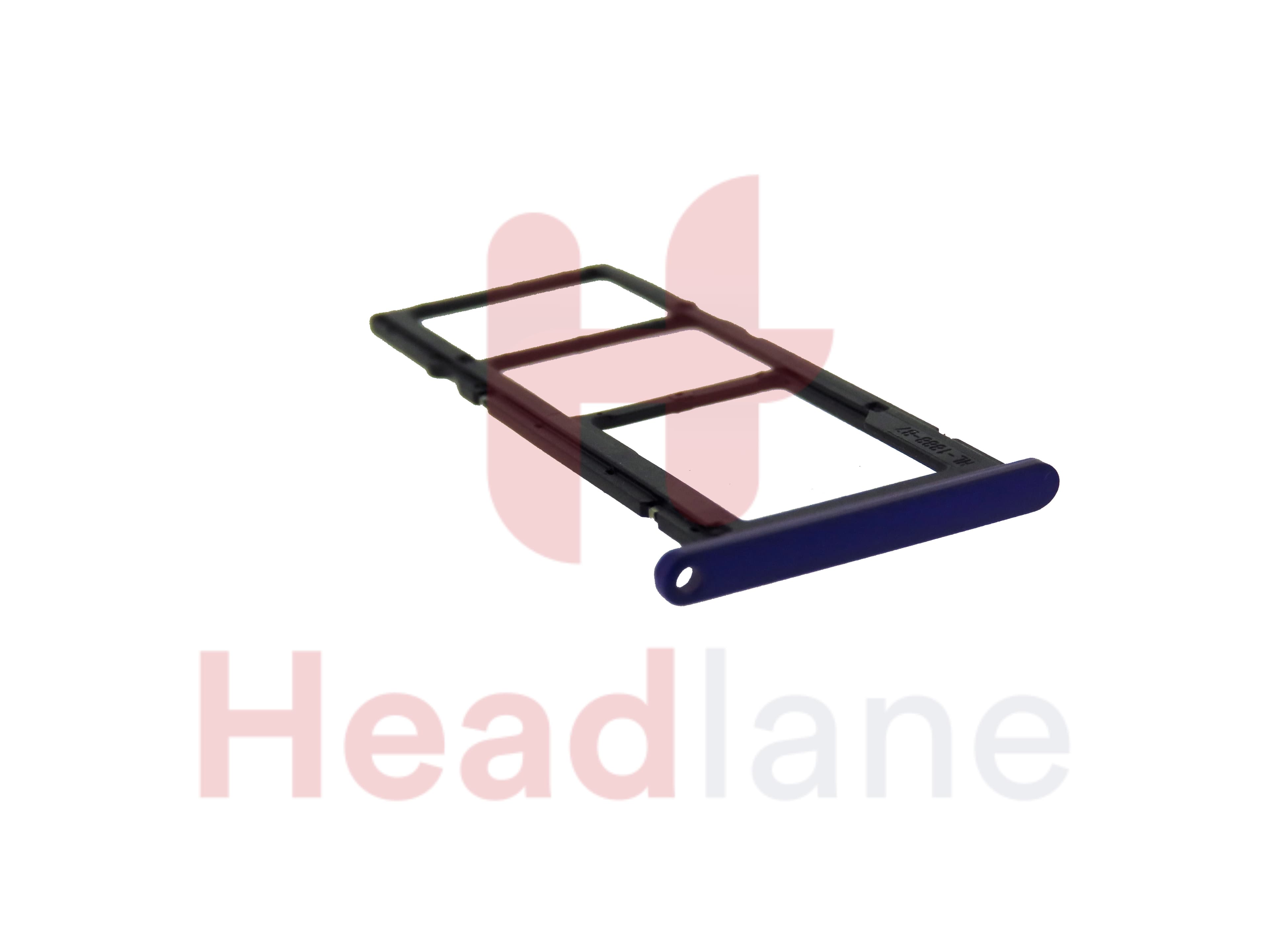 Huawei Y6p / Honor 9A SIM Card Tray - Purple - view 3