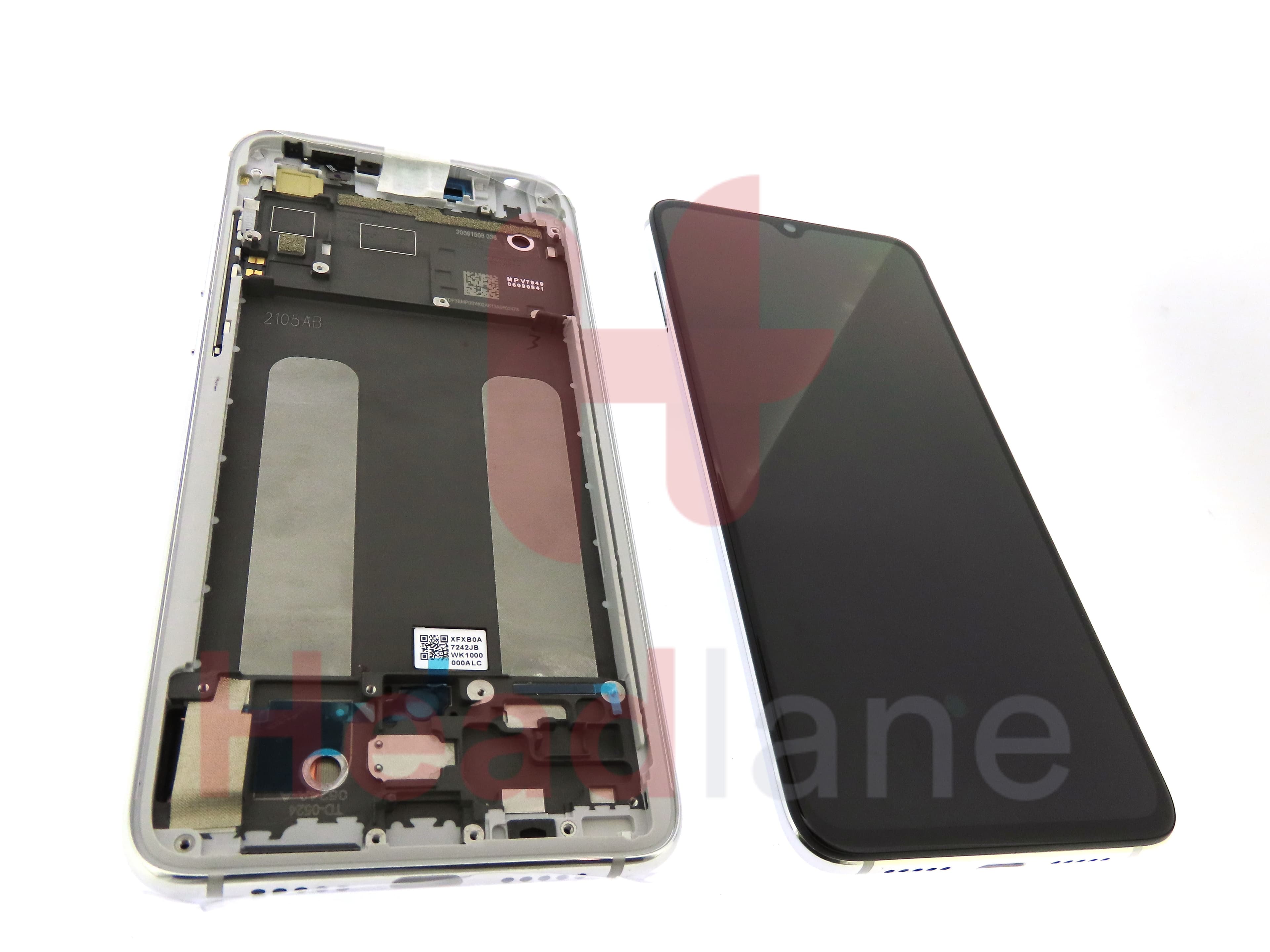 Xiaomi Mi 9 Lite LCD Display / Screen + Touch - White 2