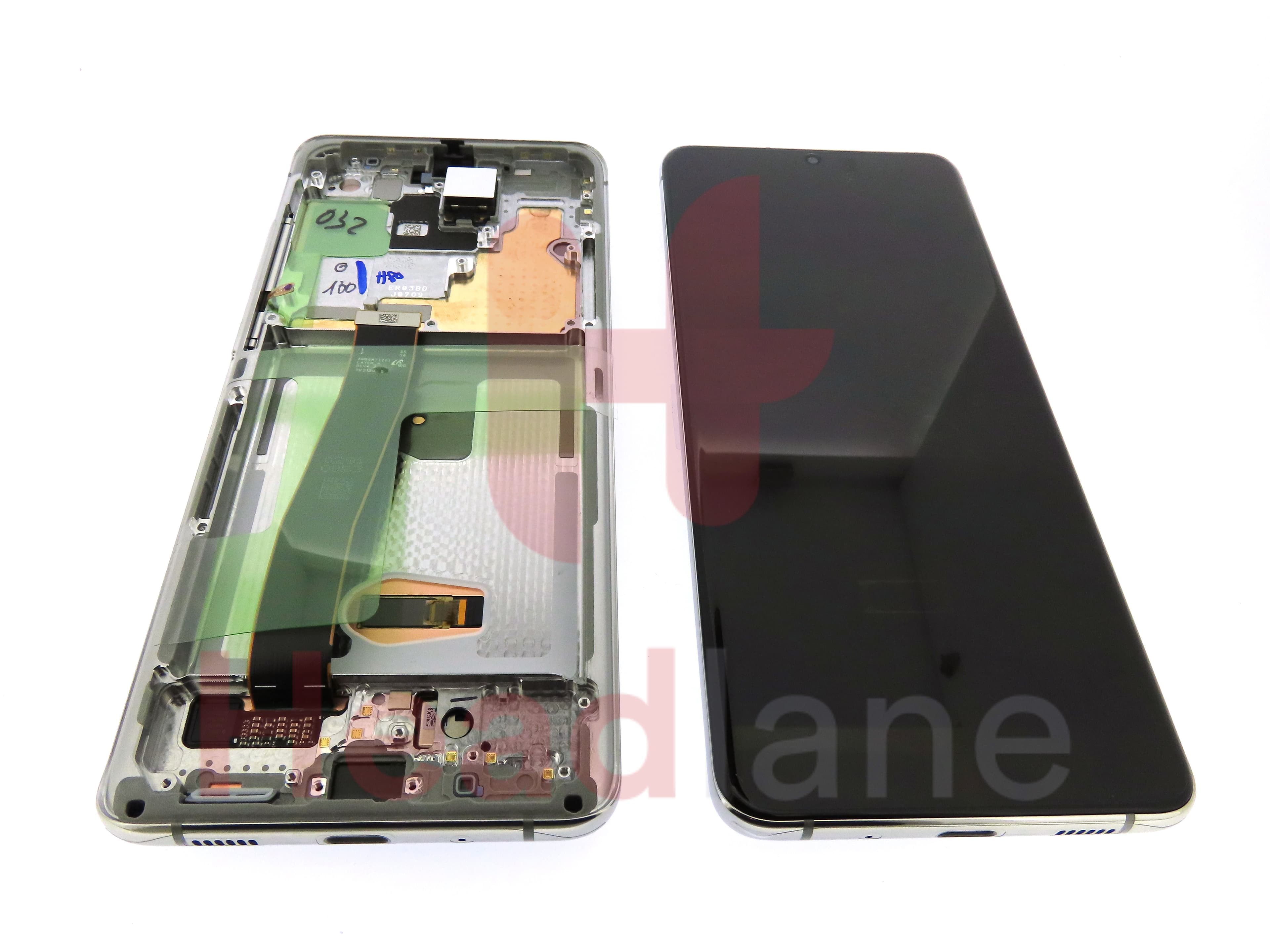 Samsung SM-G988 Galaxy S20 Ultra LCD Display / Screen + Touch - White (No Camera) - view 2