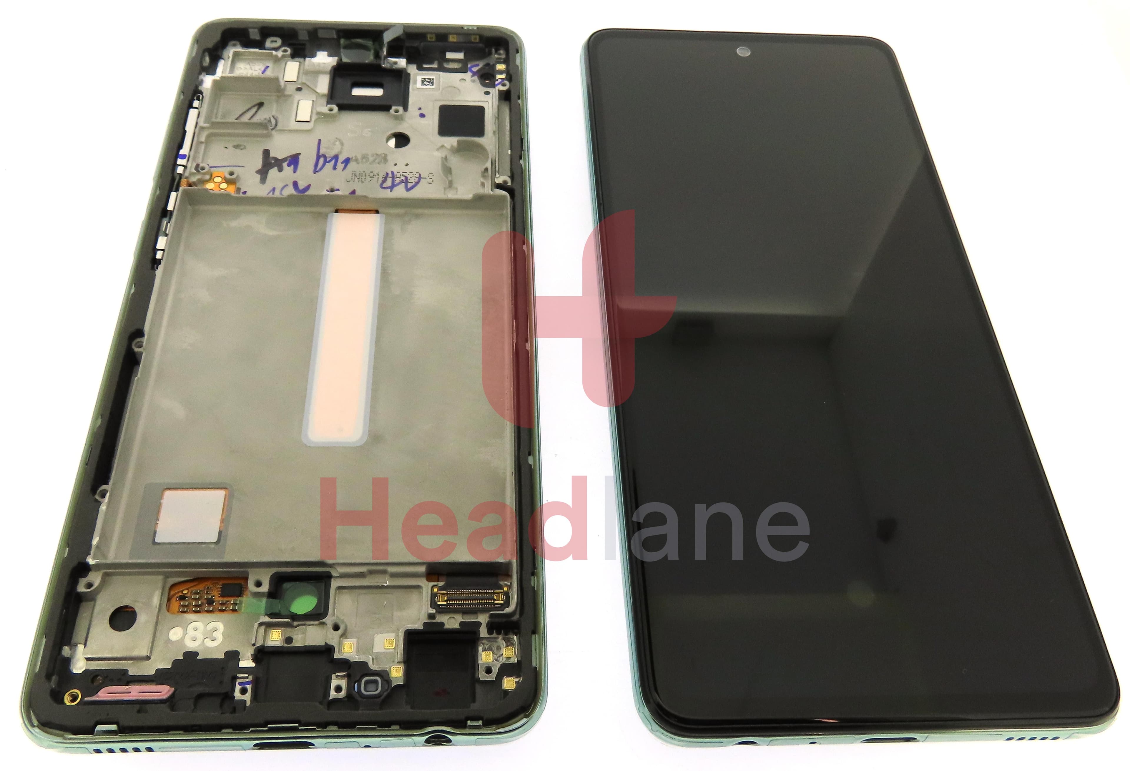 Samsung SM-A528 Galaxy A52s 5G LCD Display / Screen + Touch - Green - view 2