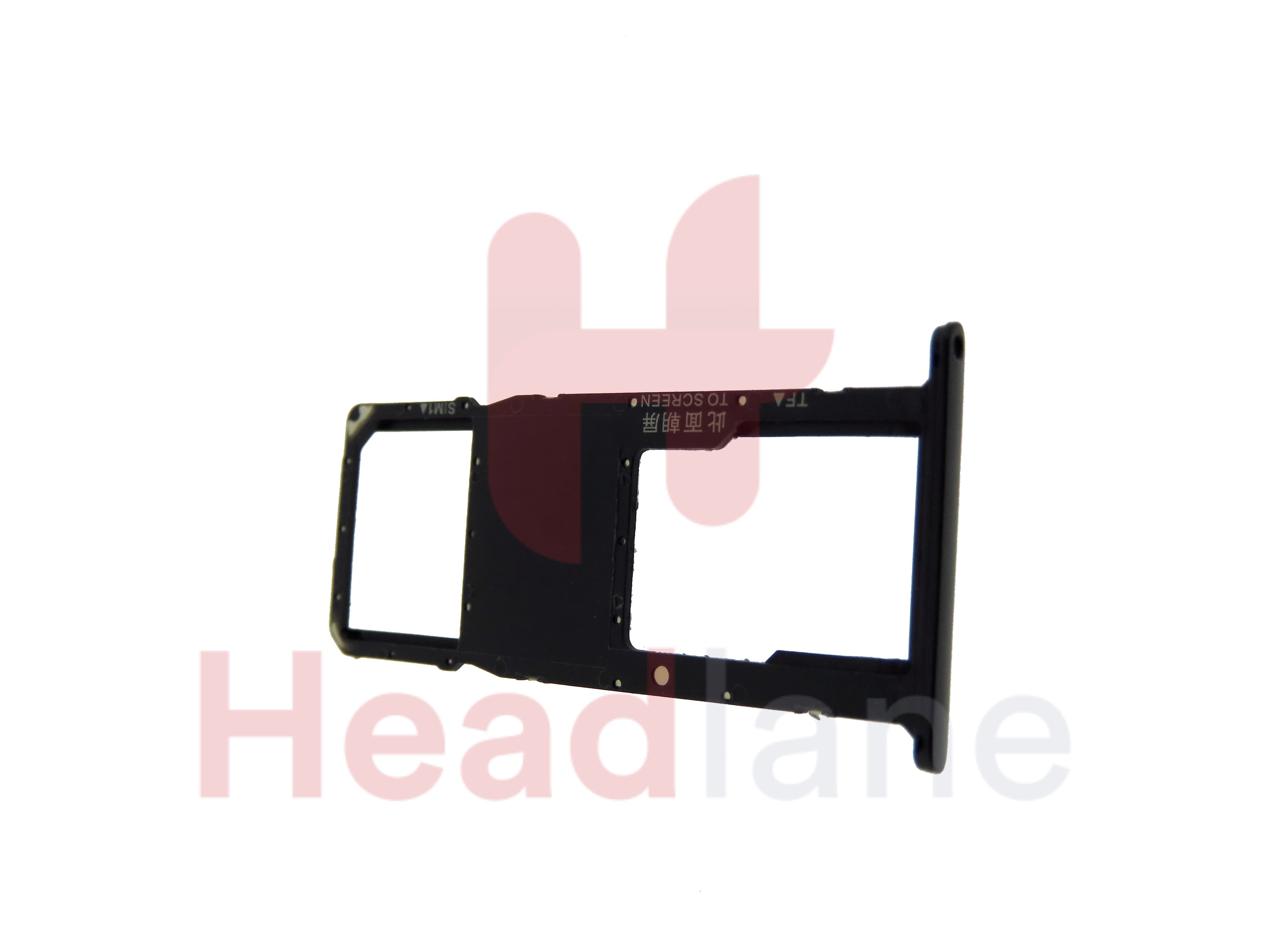 Huawei Y5 (2018) SIM Card Tray - Black - view 2