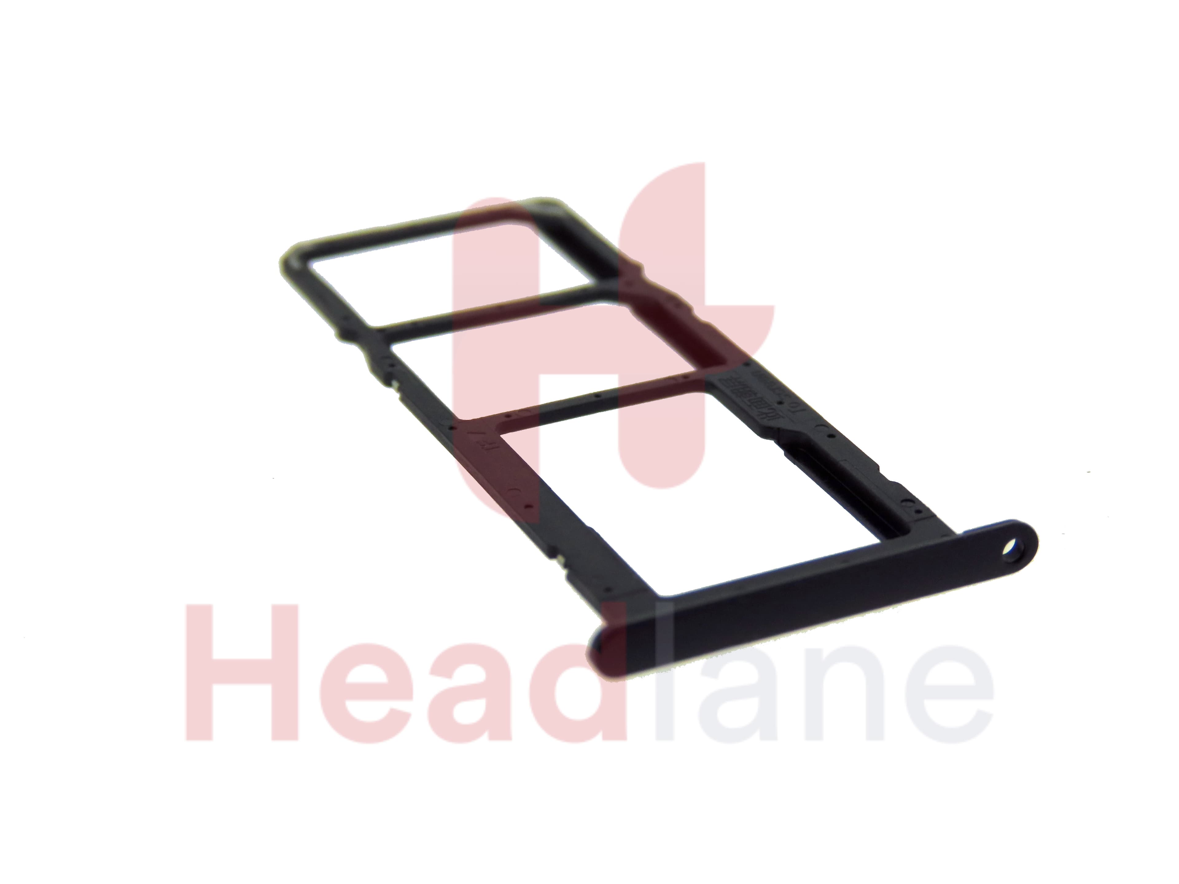 Huawei P Smart (2021) SIM Card Tray - Black - view 2